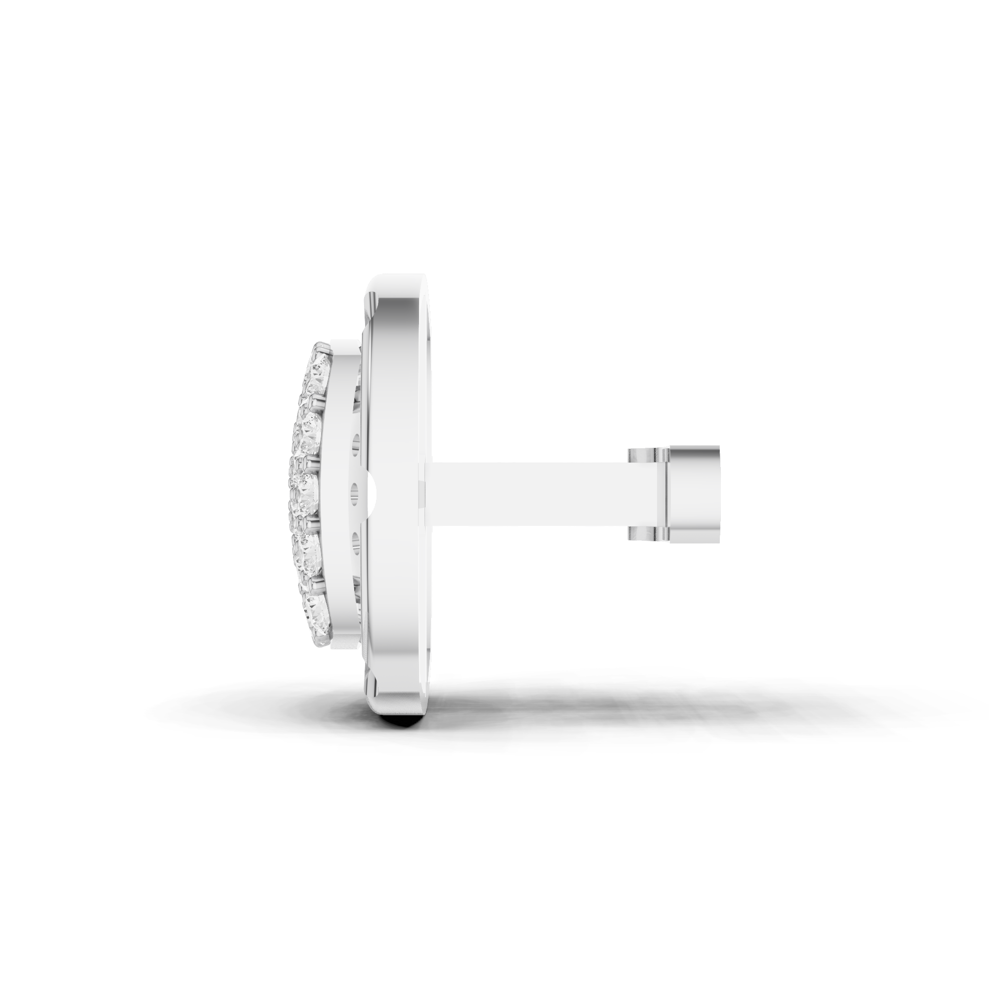 Rounded Square Cluster Cufflink