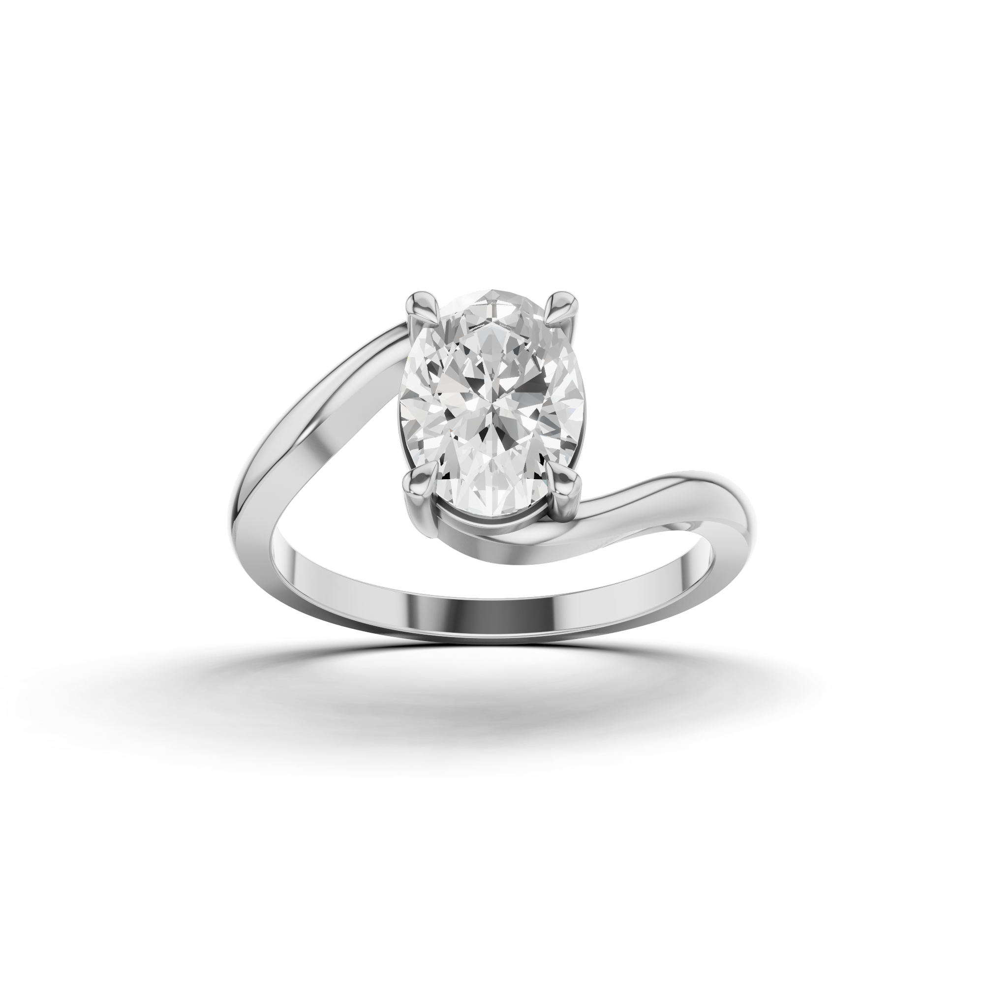 Oval Twist Ring