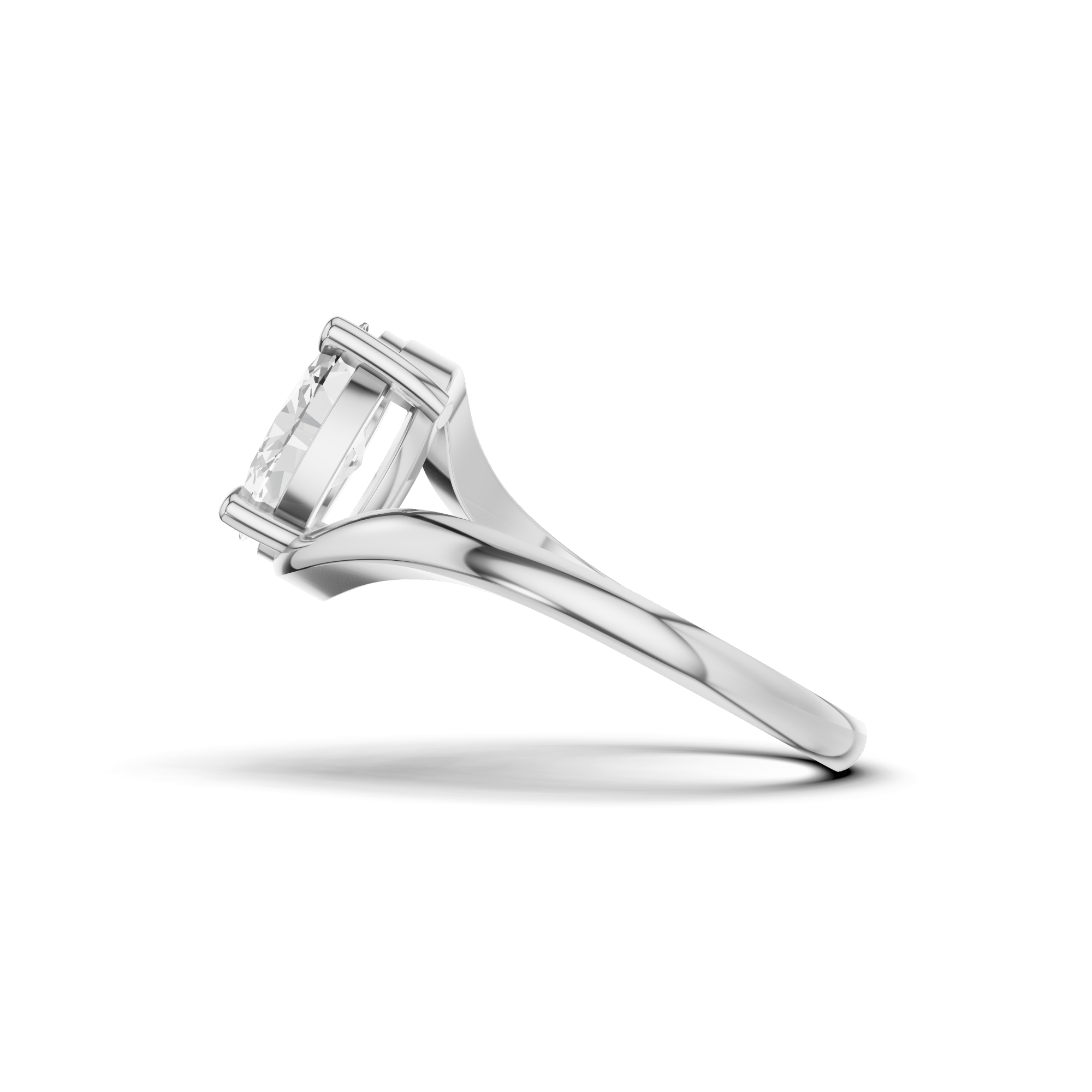 Oval Twist Ring