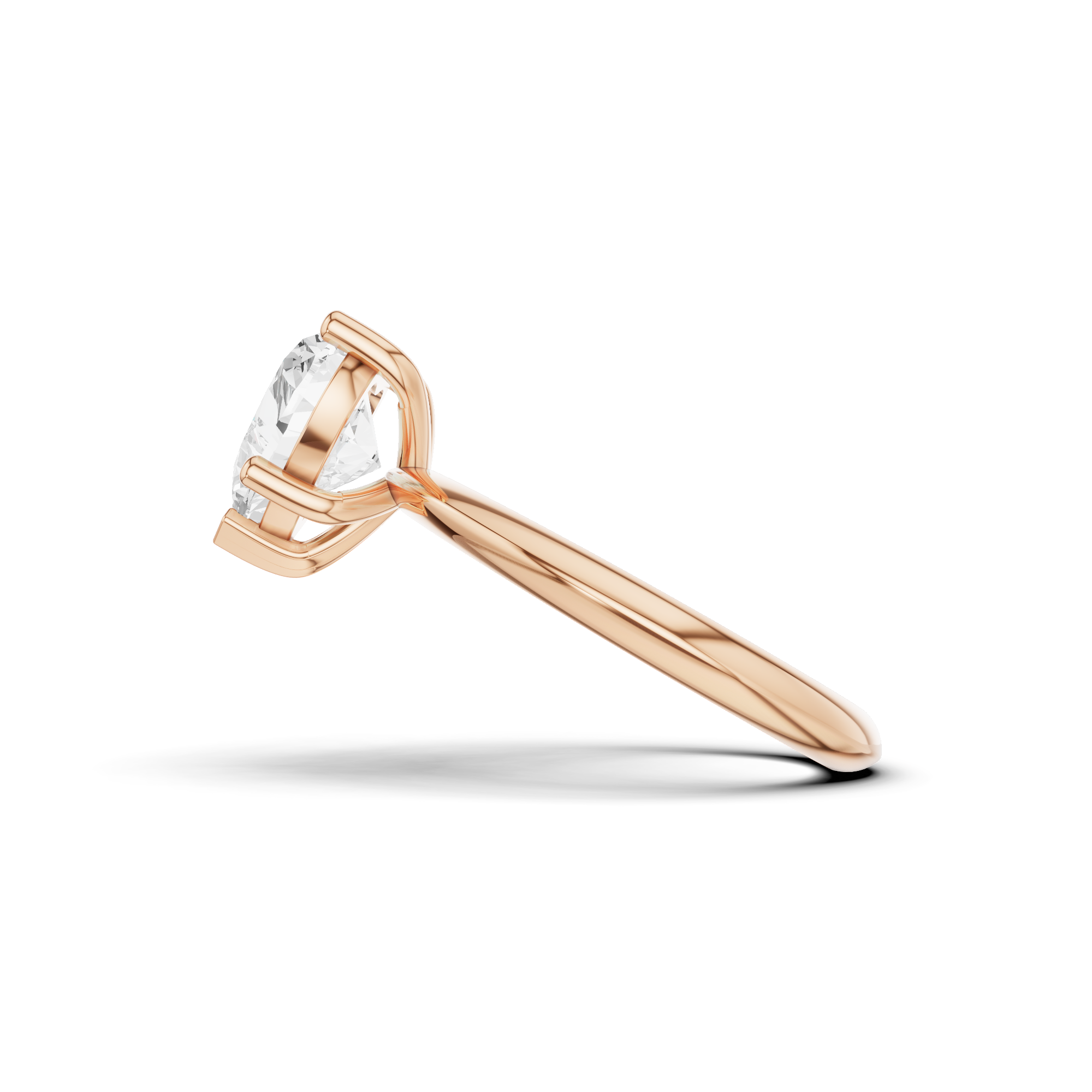 Classic Heart Engagement Ring