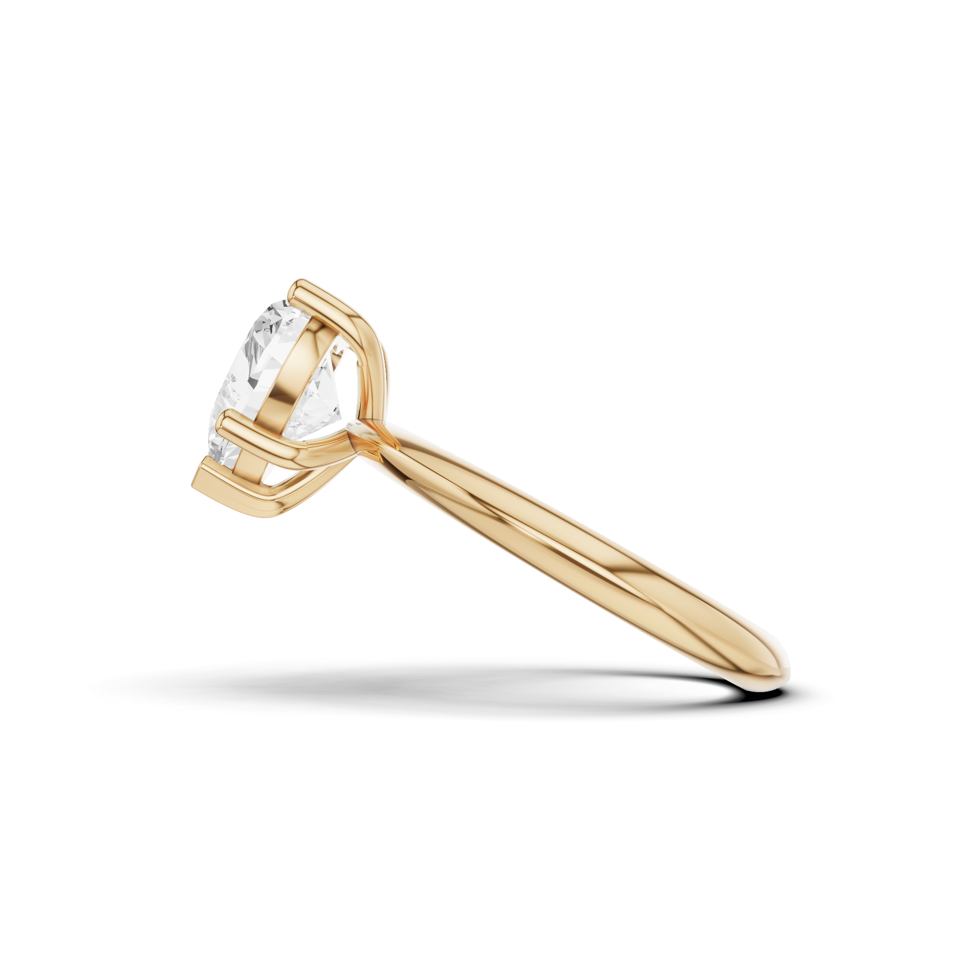 Classic Heart Engagement Ring