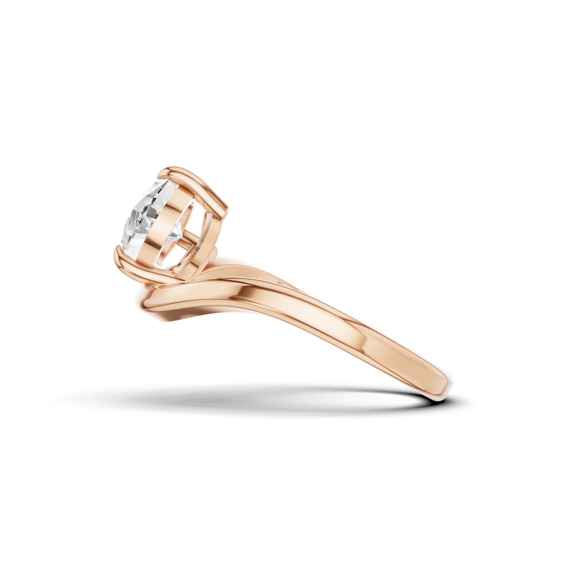 East to West Pear Ring