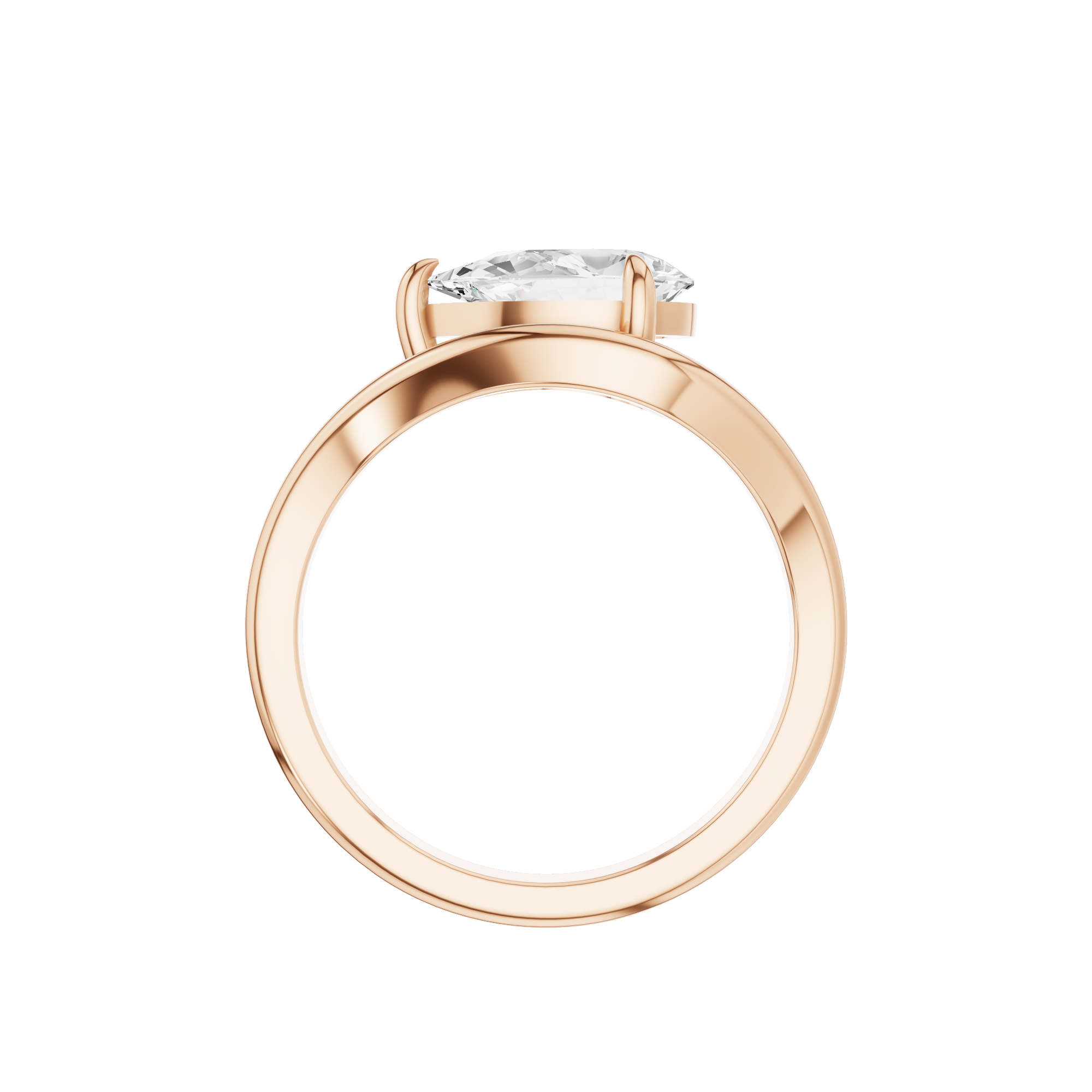 East to West Pear Ring