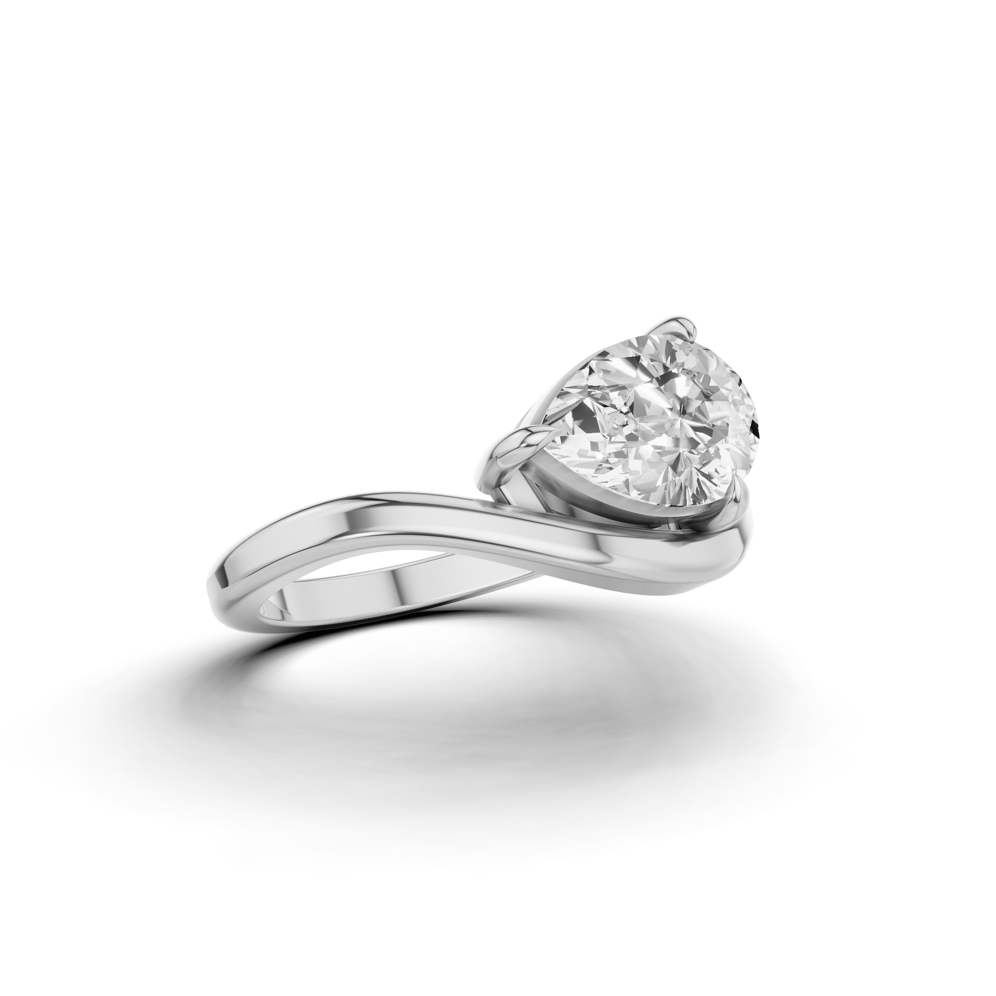 East to West Pear Ring