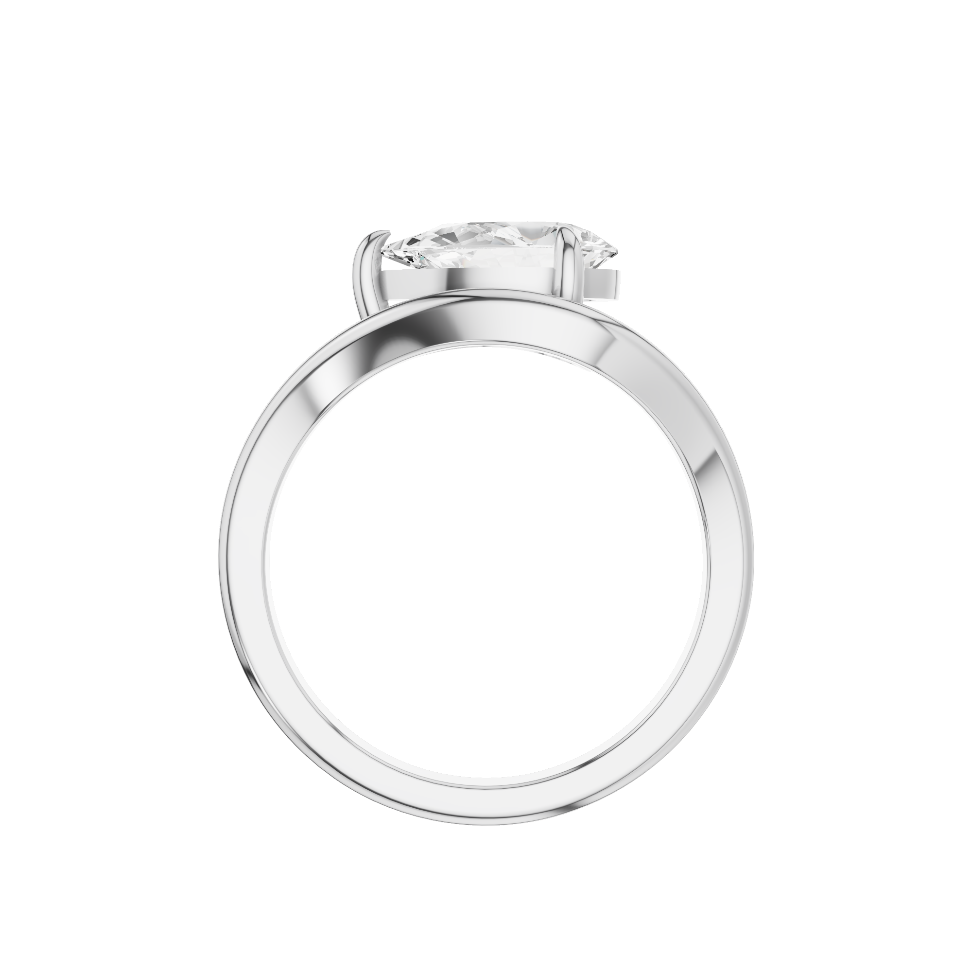 East to West Pear Ring