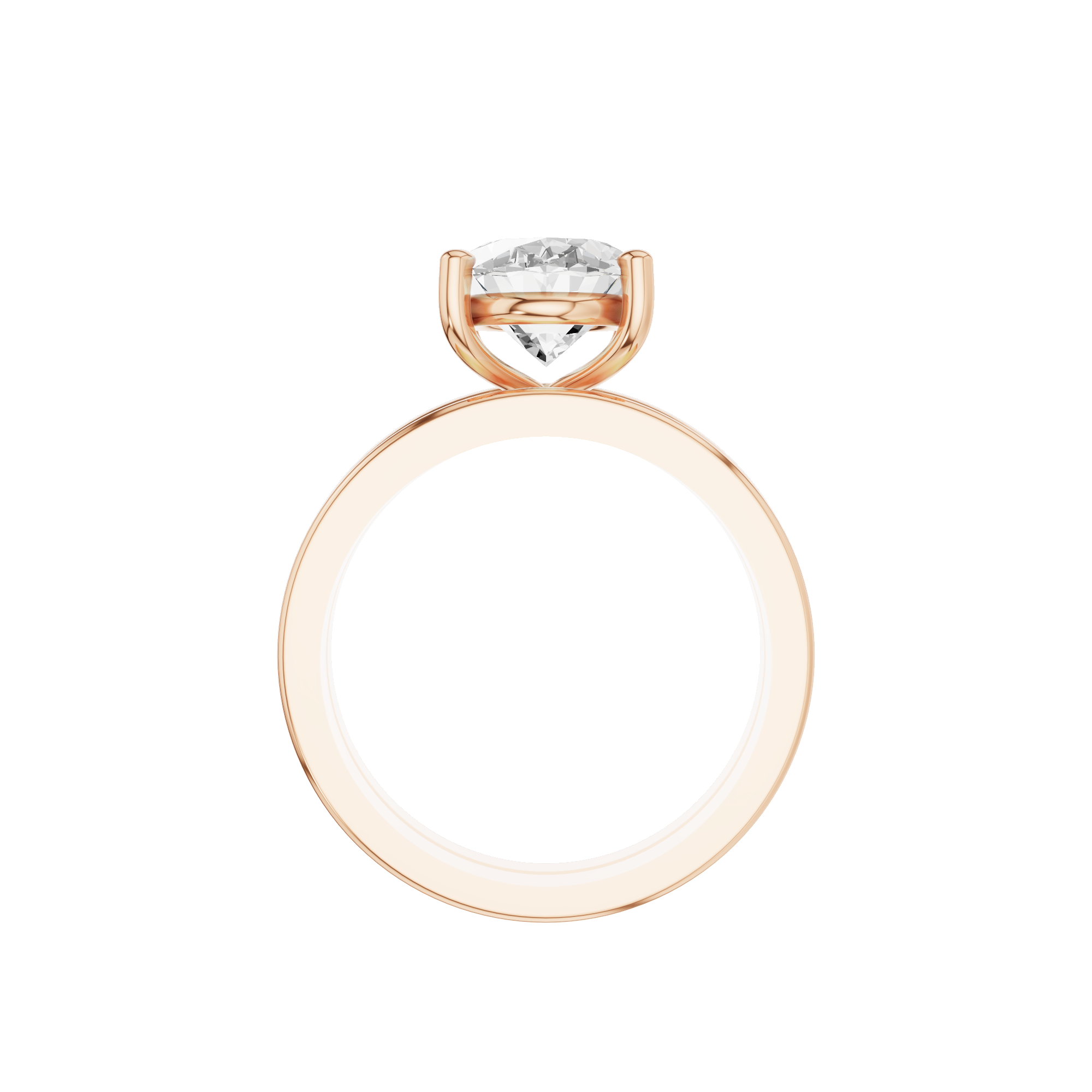 Oval Diamond Bridal Set Ring