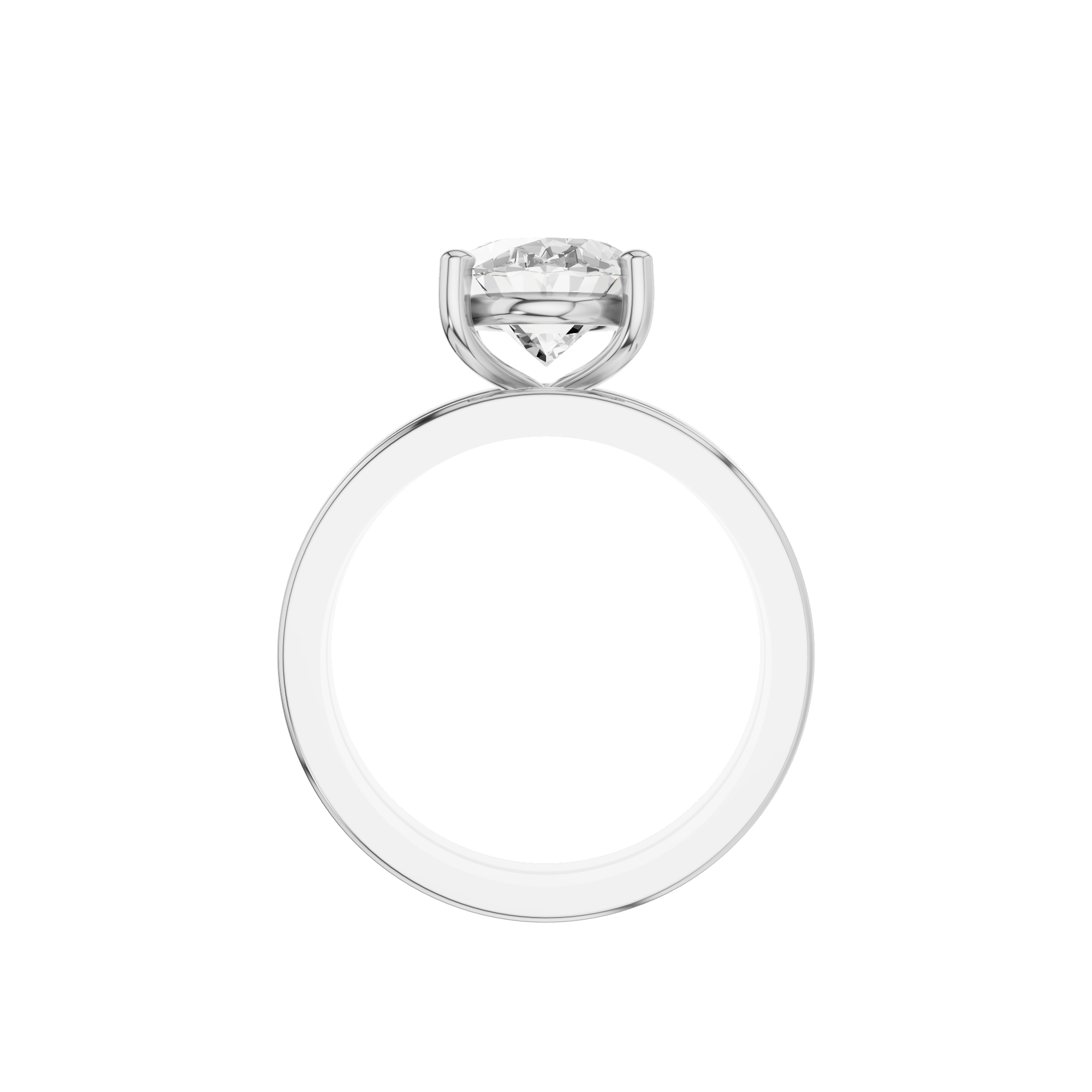 Oval Diamond Bridal Set Ring