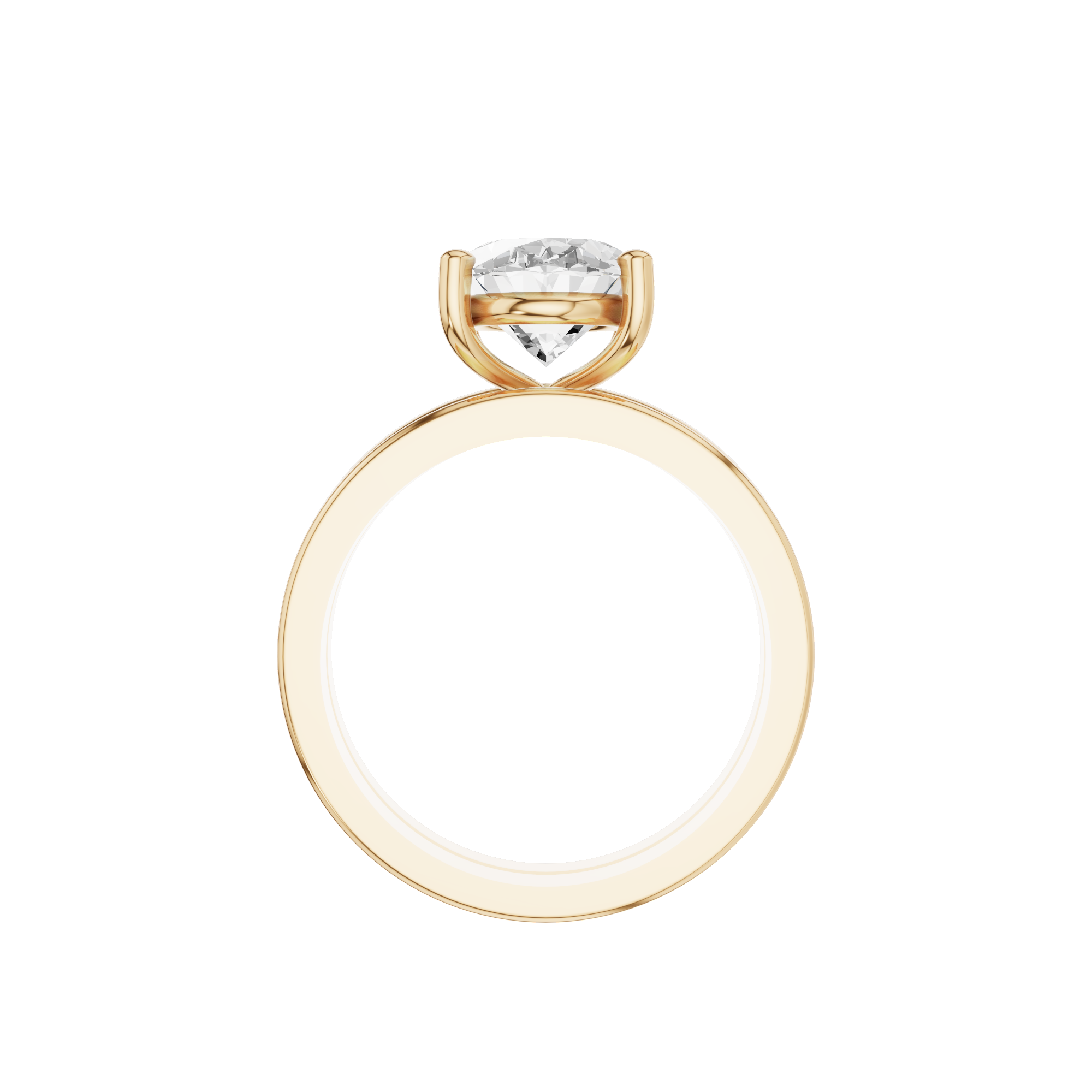 Oval Diamond Bridal Set Ring