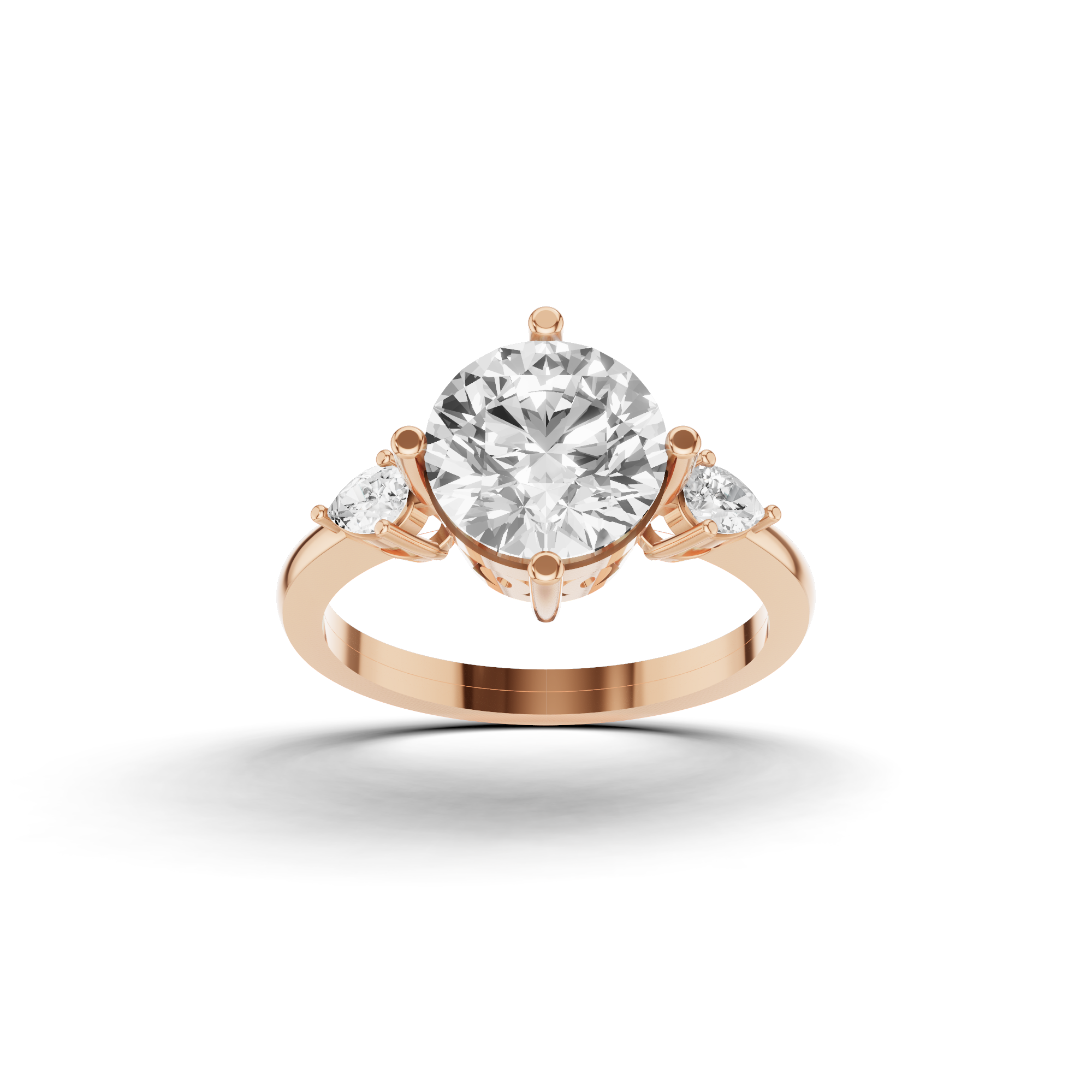 Three Stone Diamond Ring 2 CT