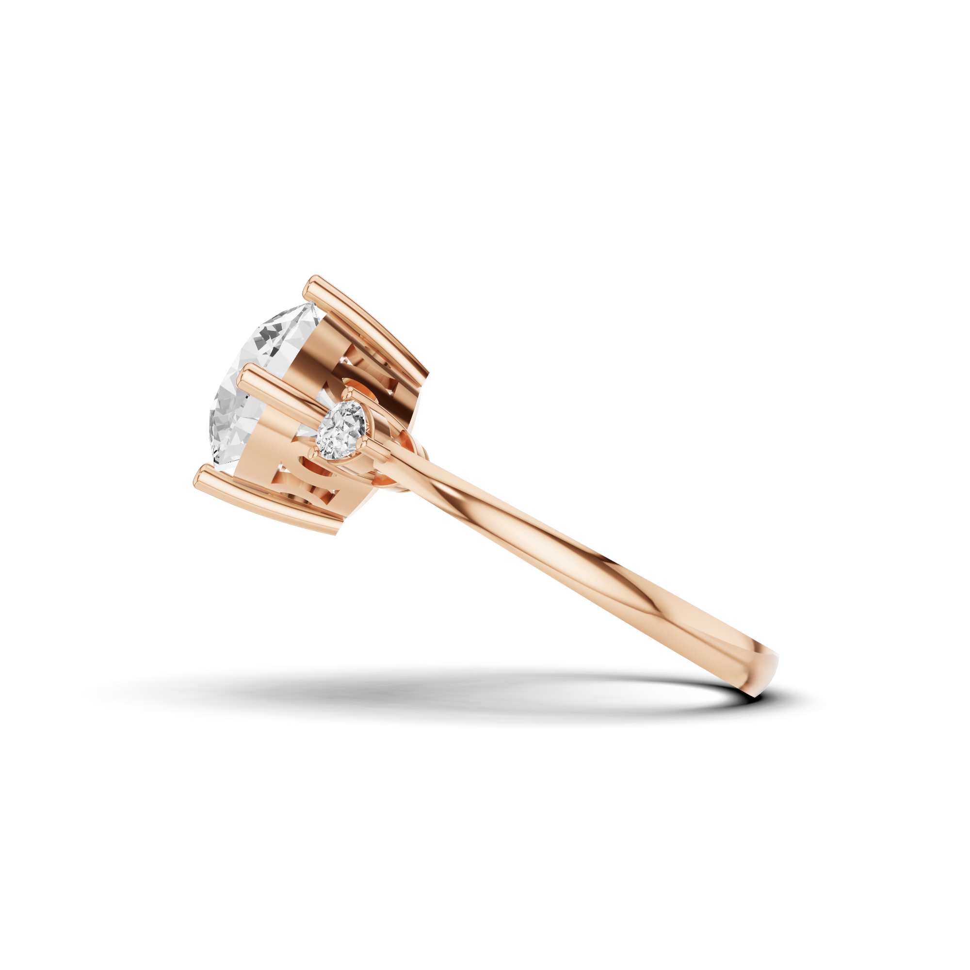 Three Stone Diamond Ring 2 CT