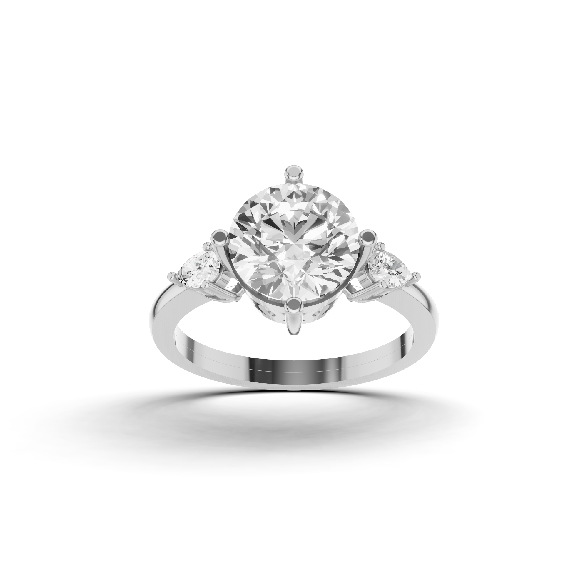 Three Stone Diamond Ring 2 CT