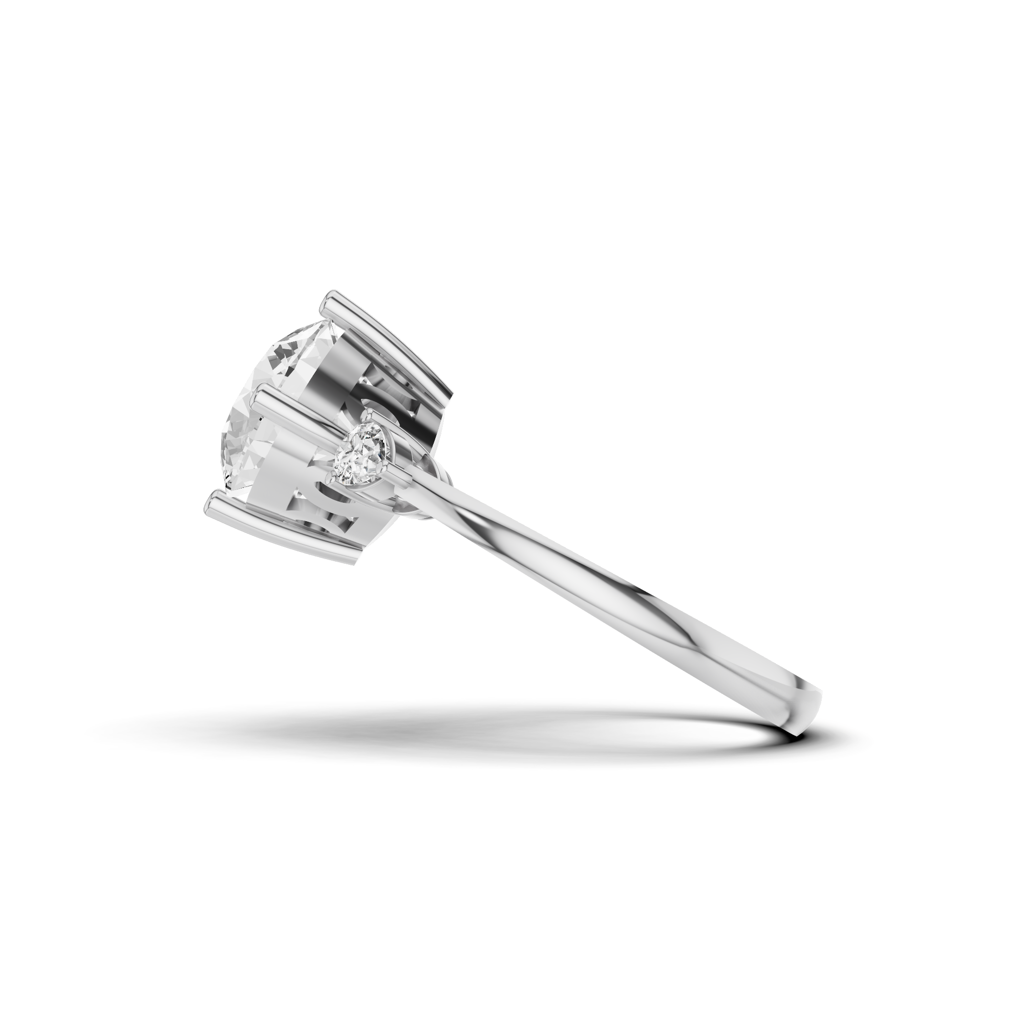 Three Stone Diamond Ring 2 CT