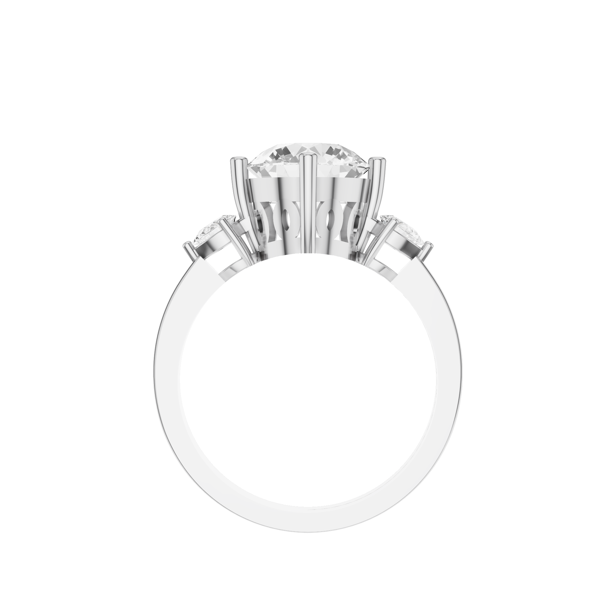 Three Stone Diamond Ring 2 CT