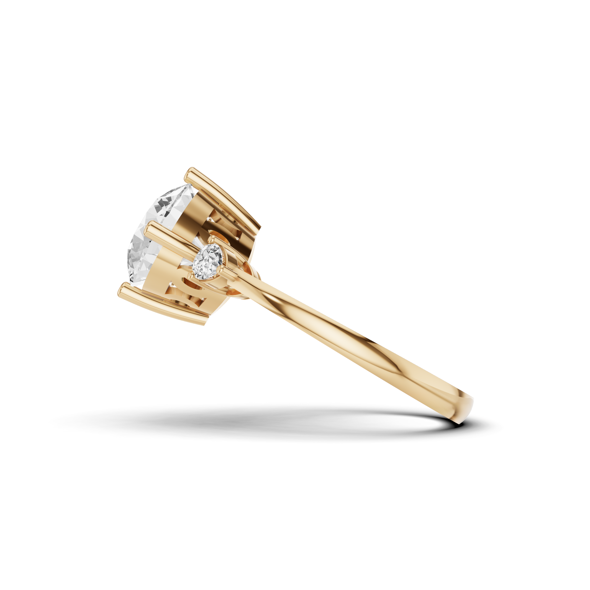 Three Stone Diamond Ring 2 CT
