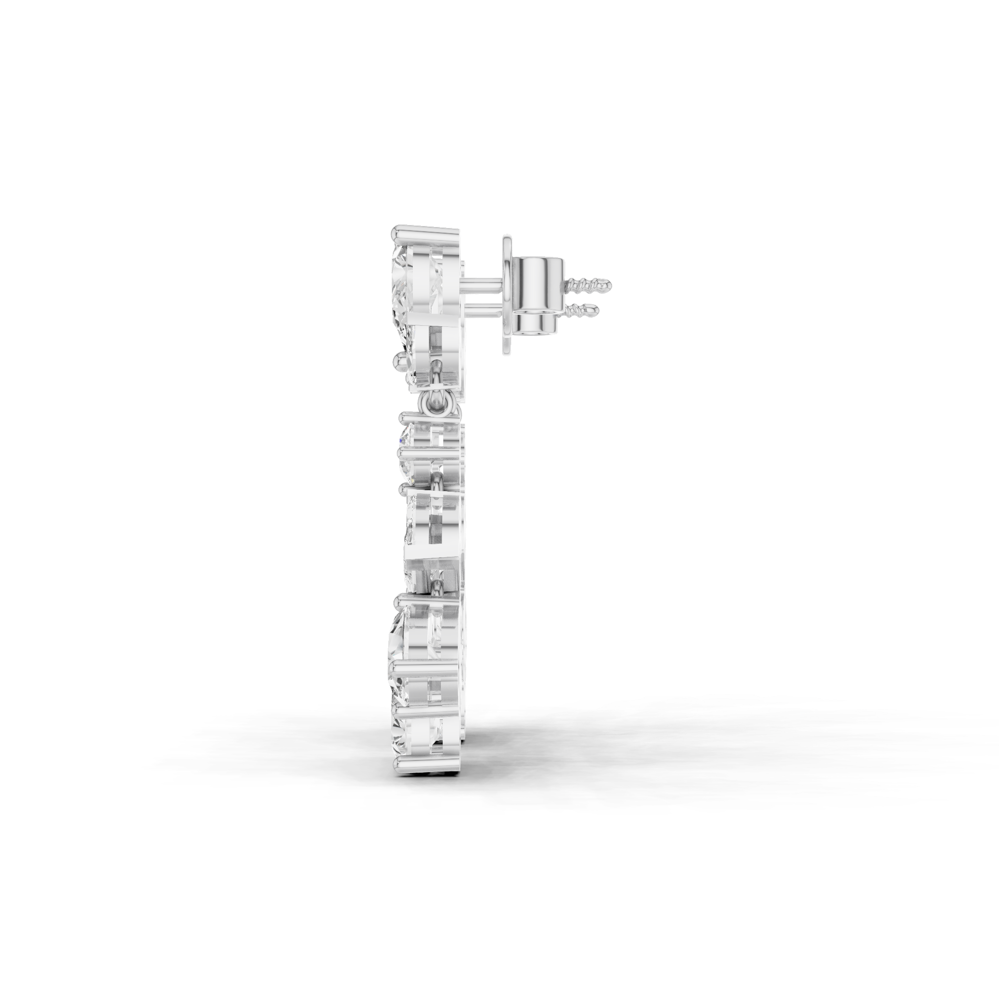 Multi Shape Drop Earrings