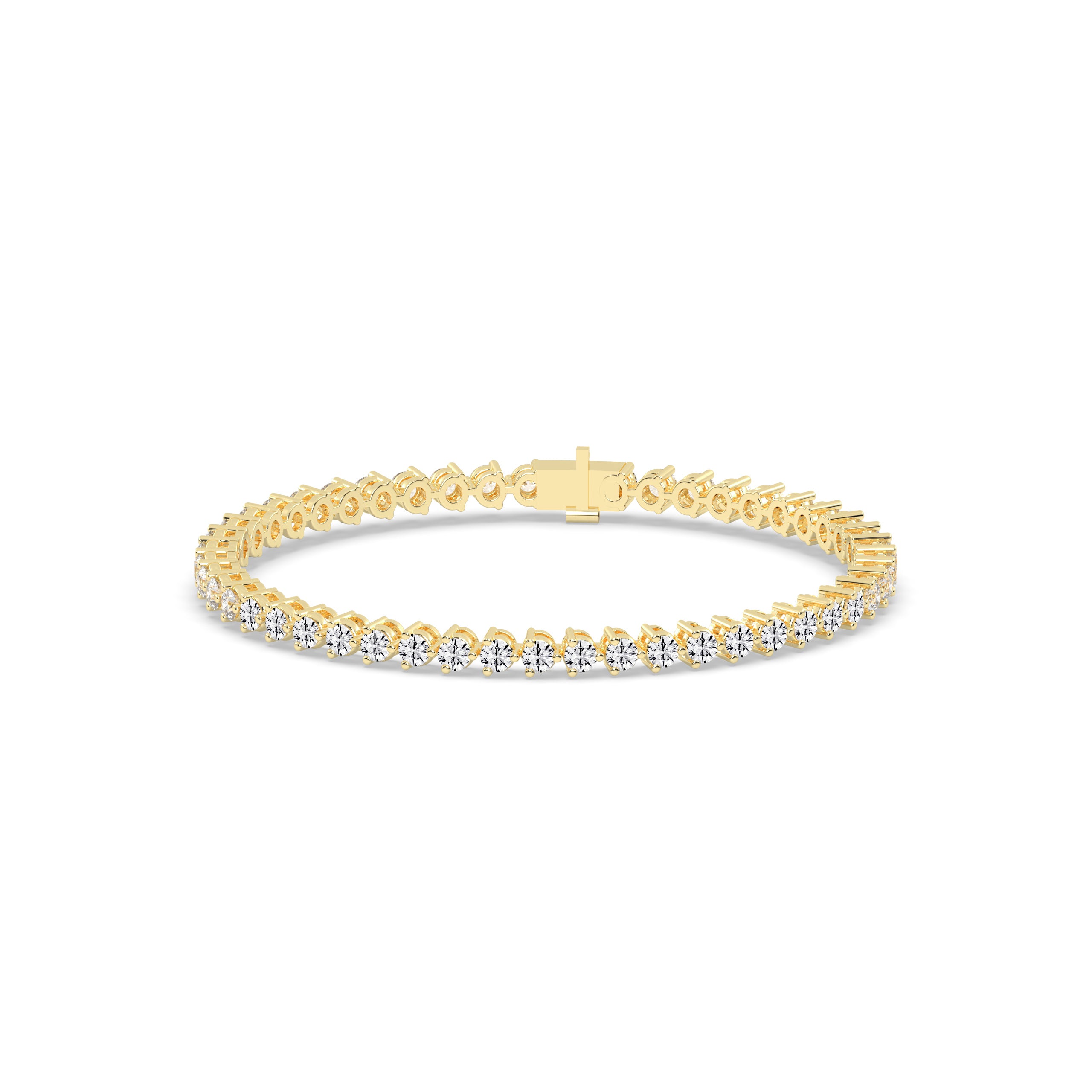 Round Tennis Bracelet 8.25 CT