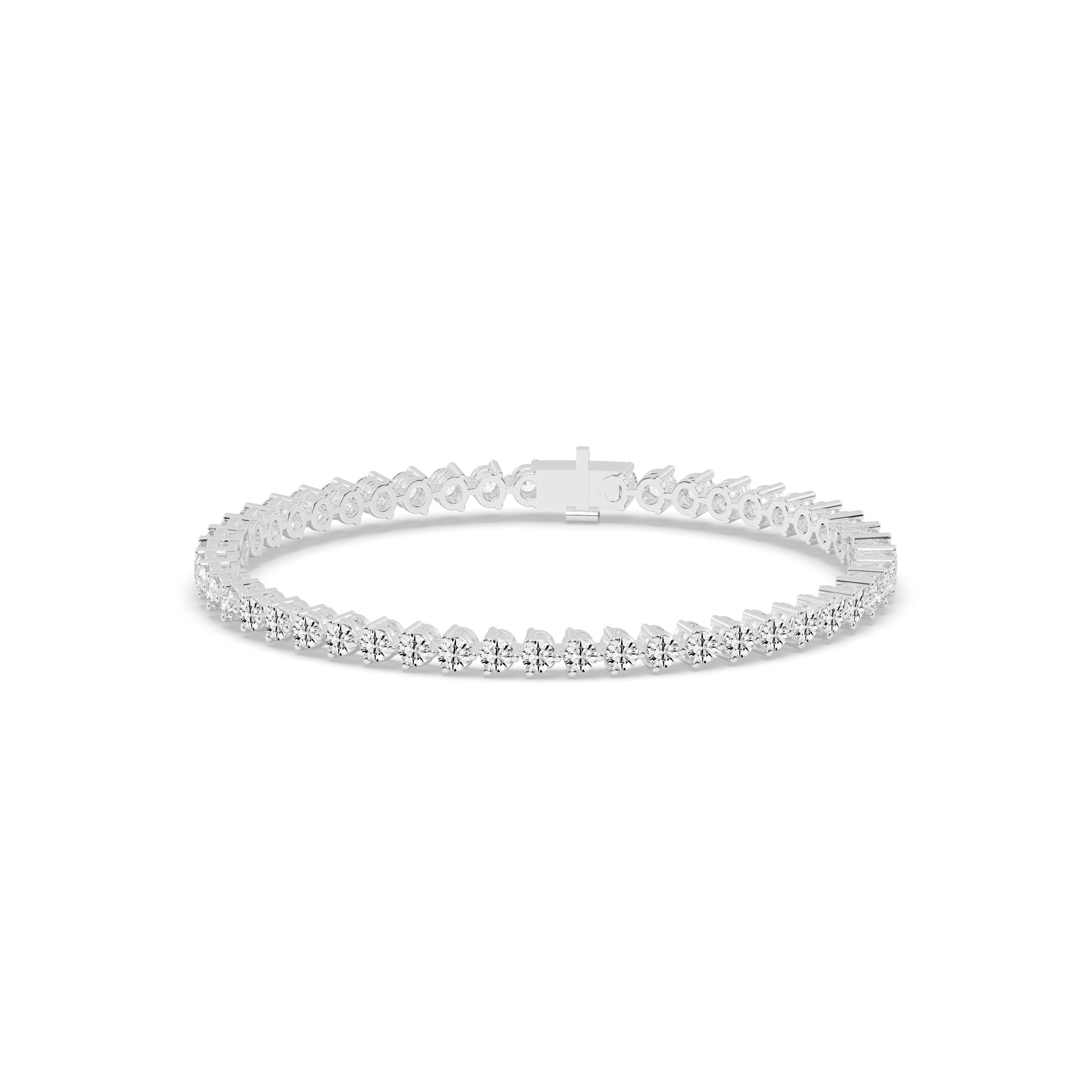 Round Tennis Bracelet 8.25 CT