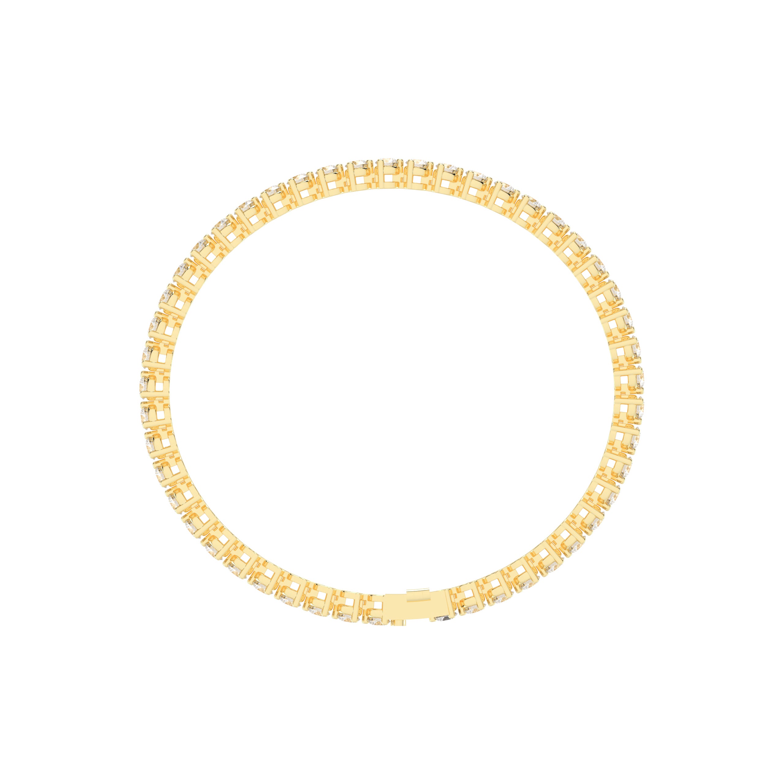 Round Tennis Bracelet 10.06 CT