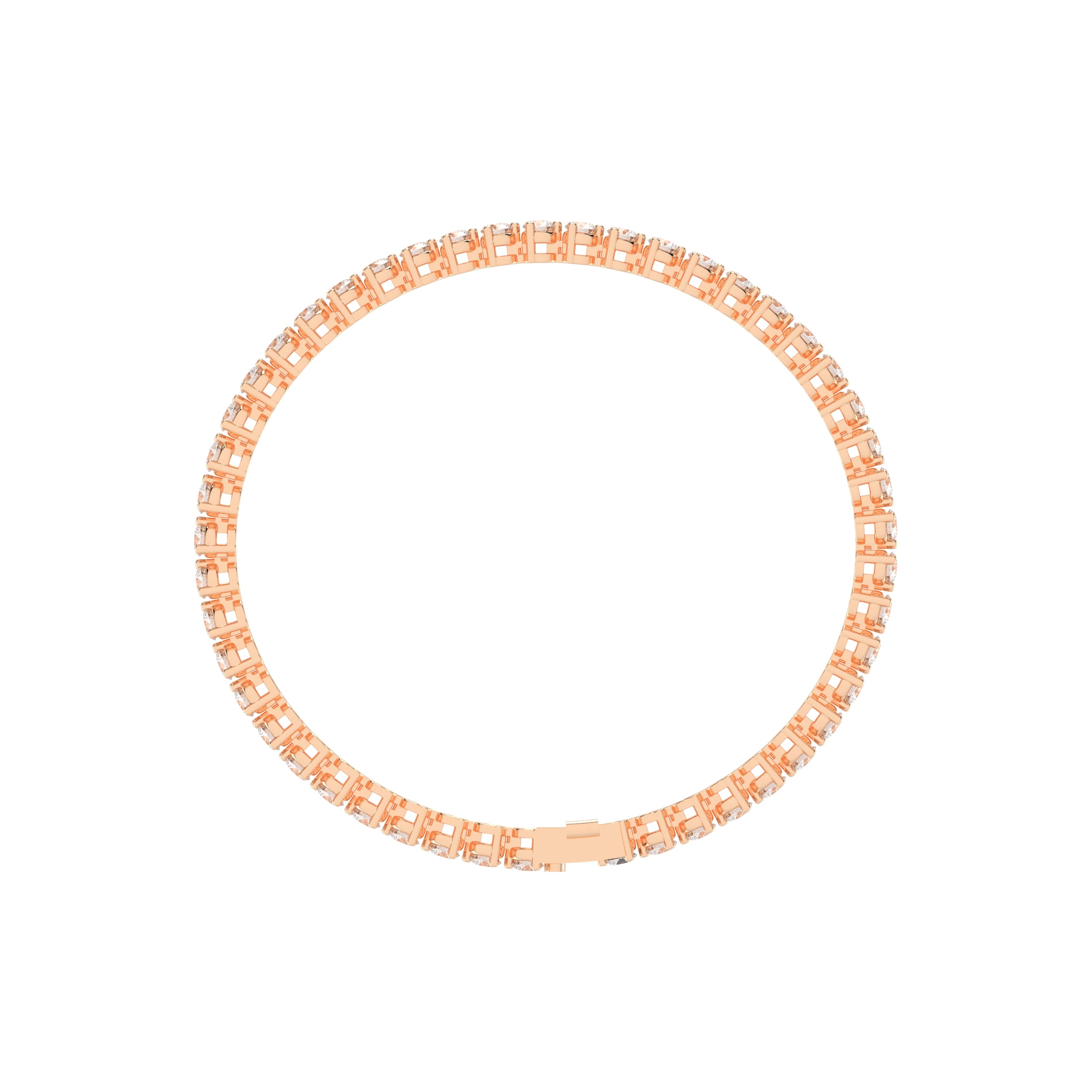Round Tennis Bracelet 10.06 CT