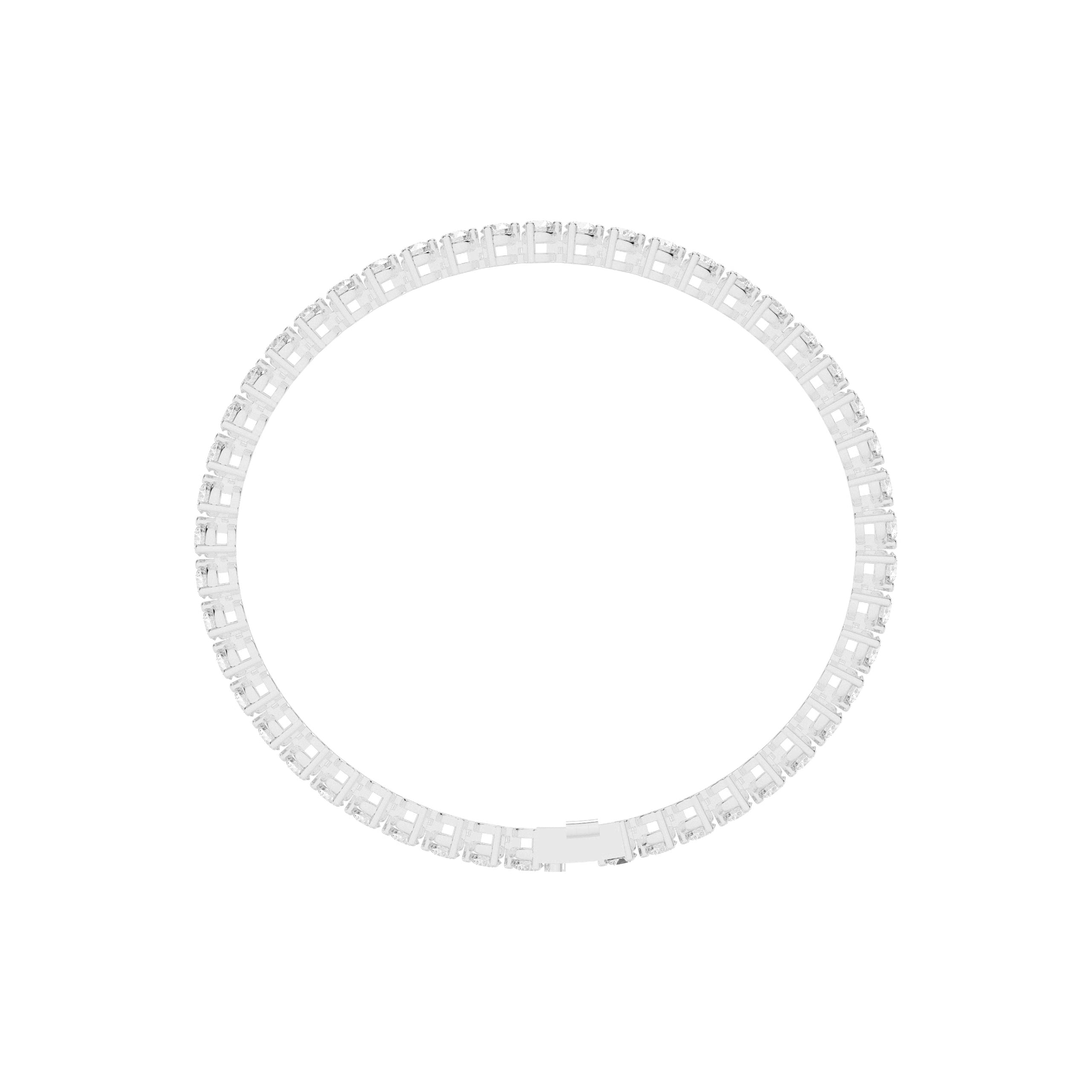 Round Tennis Bracelet 10.06 CT