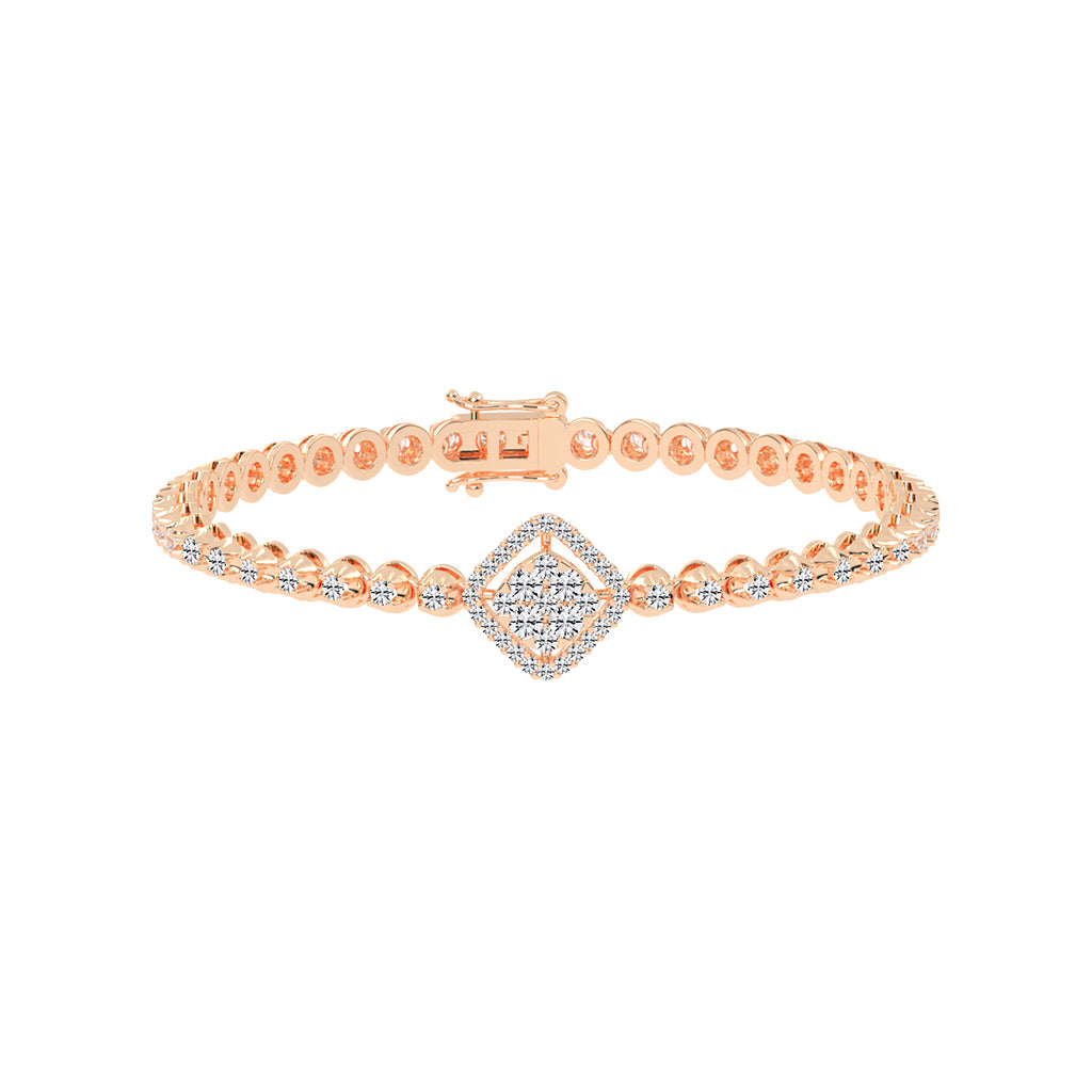 Majestic Round Tennis Bracelet 4.59 CT