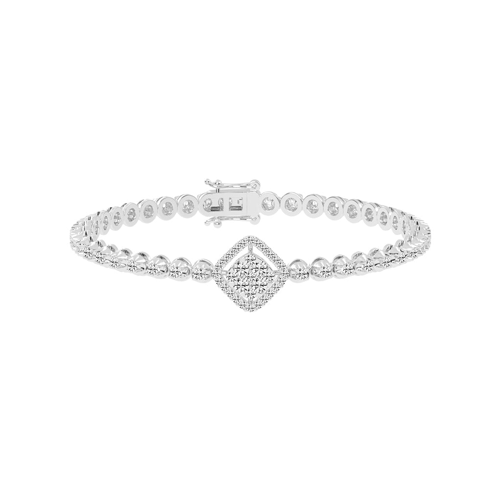 Majestic Round Tennis Bracelet 4.59 CT