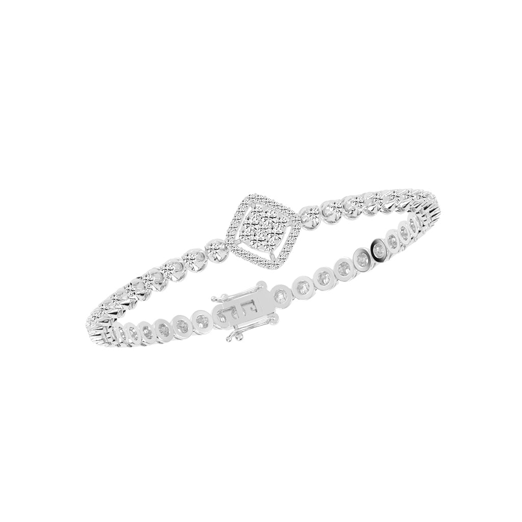 Majestic Round Tennis Bracelet 4.59 CT