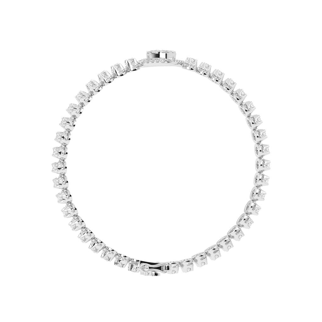 Majestic Round Tennis Bracelet 4.59 CT