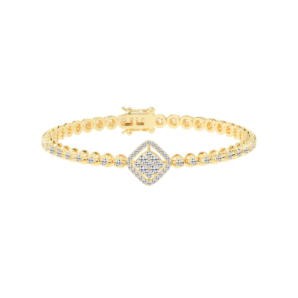 Majestic Round Tennis Bracelet 4.59 CT