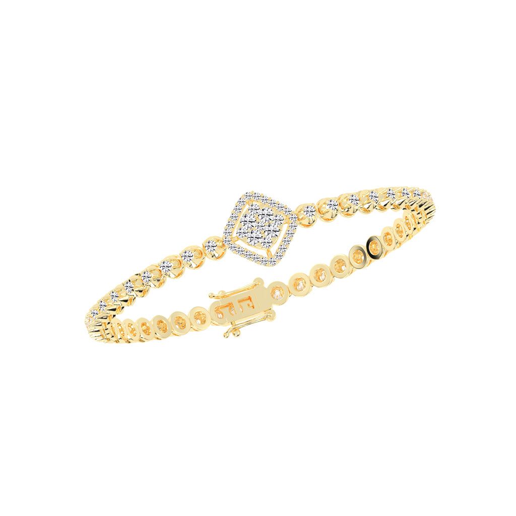 Majestic Round Tennis Bracelet 4.59 CT