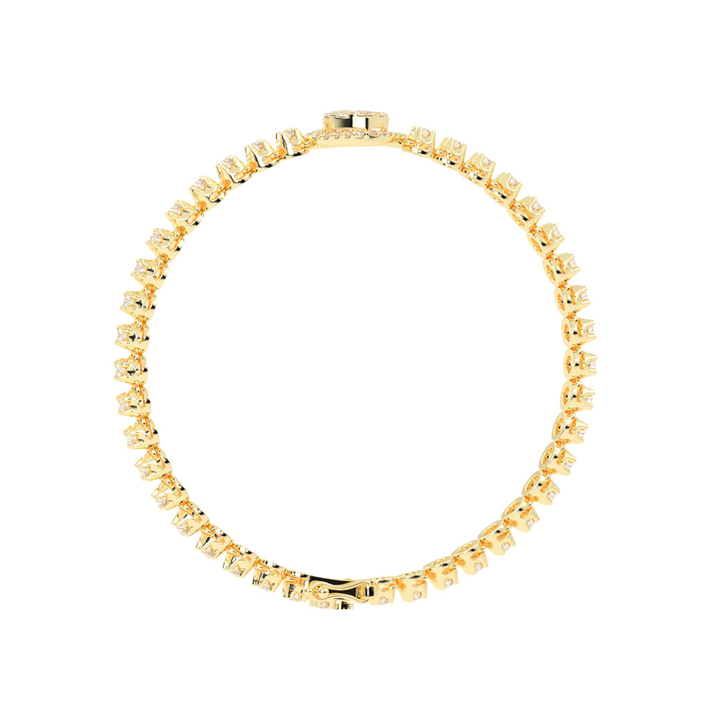 Majestic Round Tennis Bracelet 4.59 CT