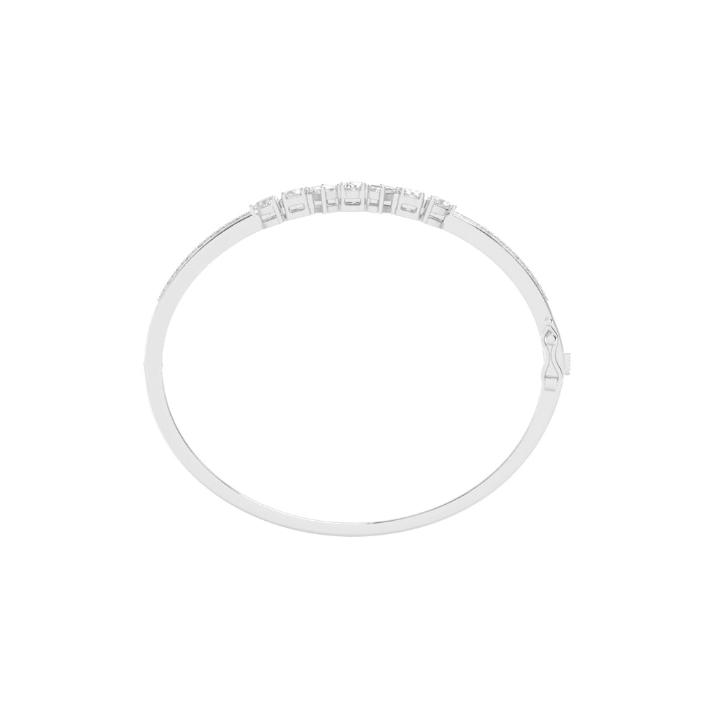 Mixed Diamond Bangle