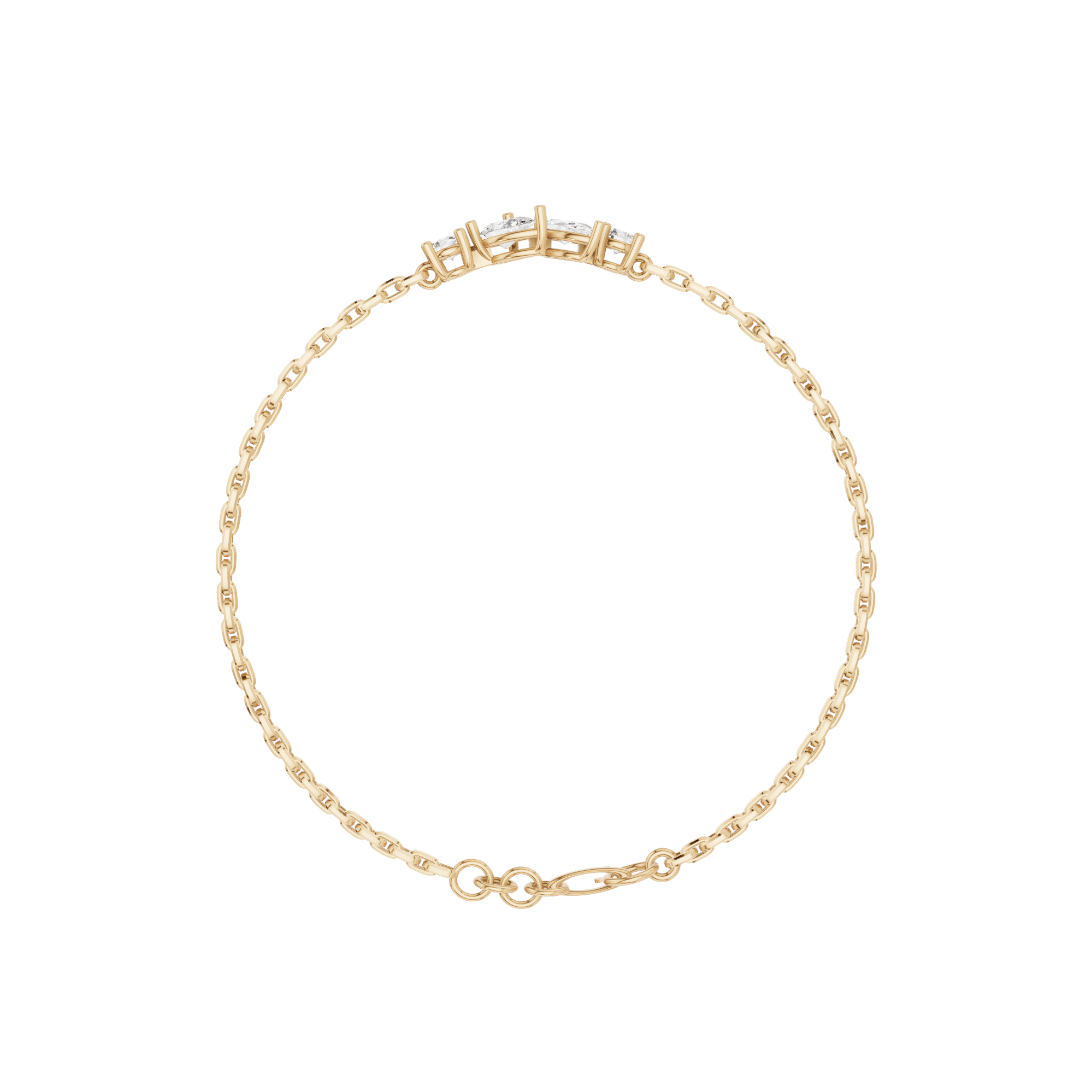 Pear & Marquise Bracelet 1 CT