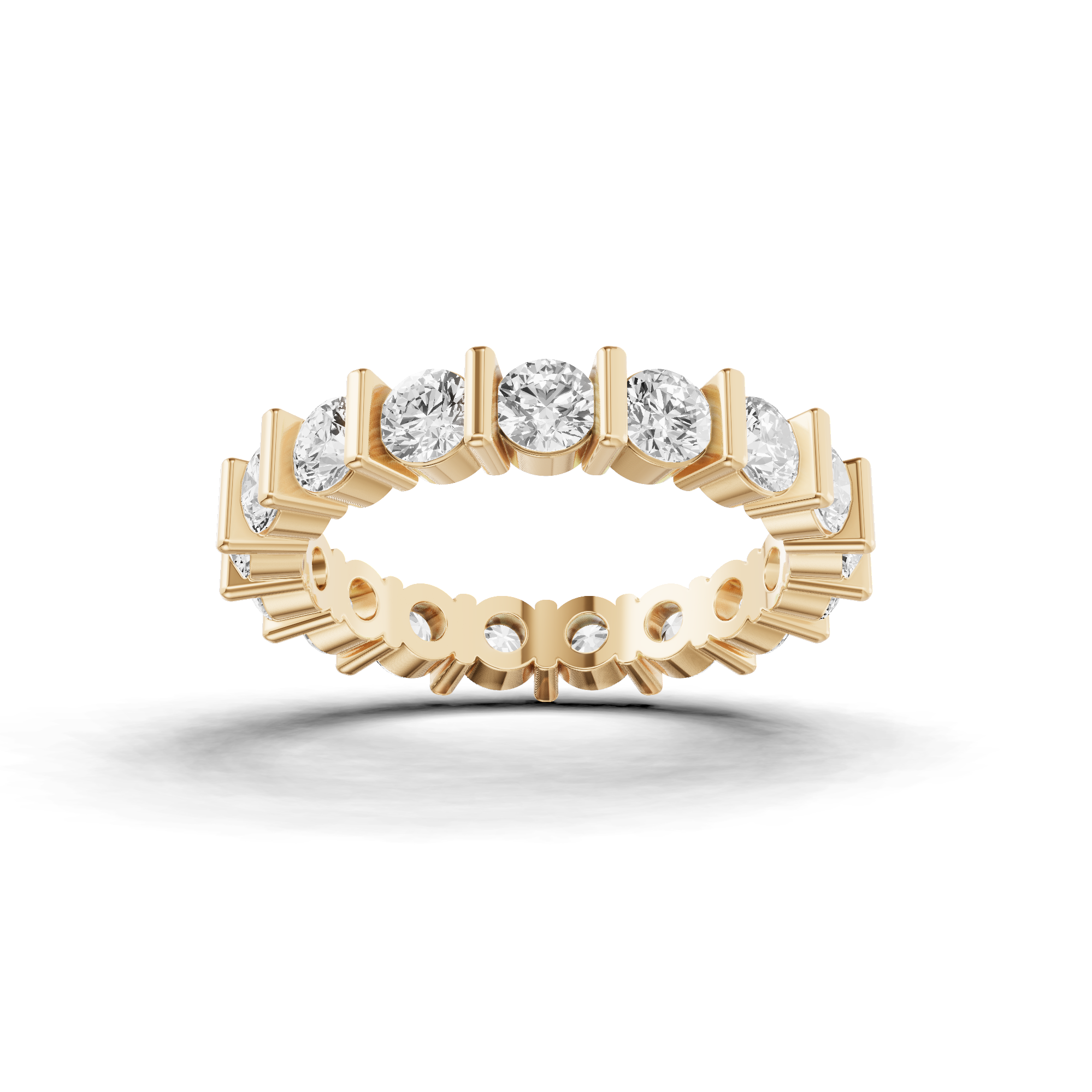 Large Round Eternity Band 2.4 CT