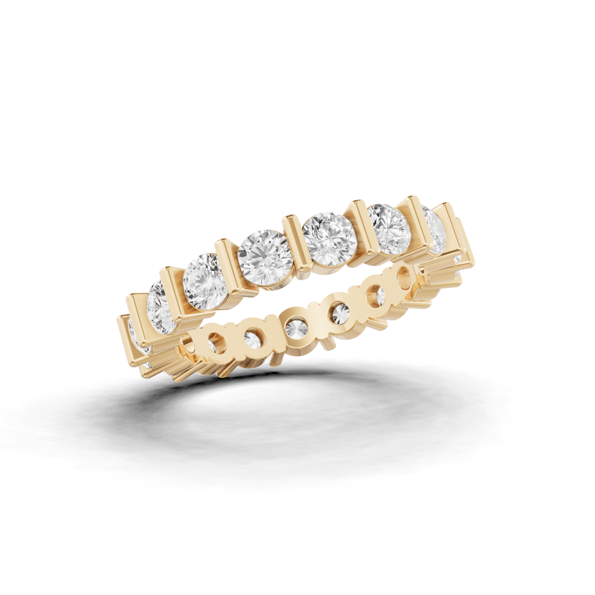 Large Round Eternity Band 2.4 CT