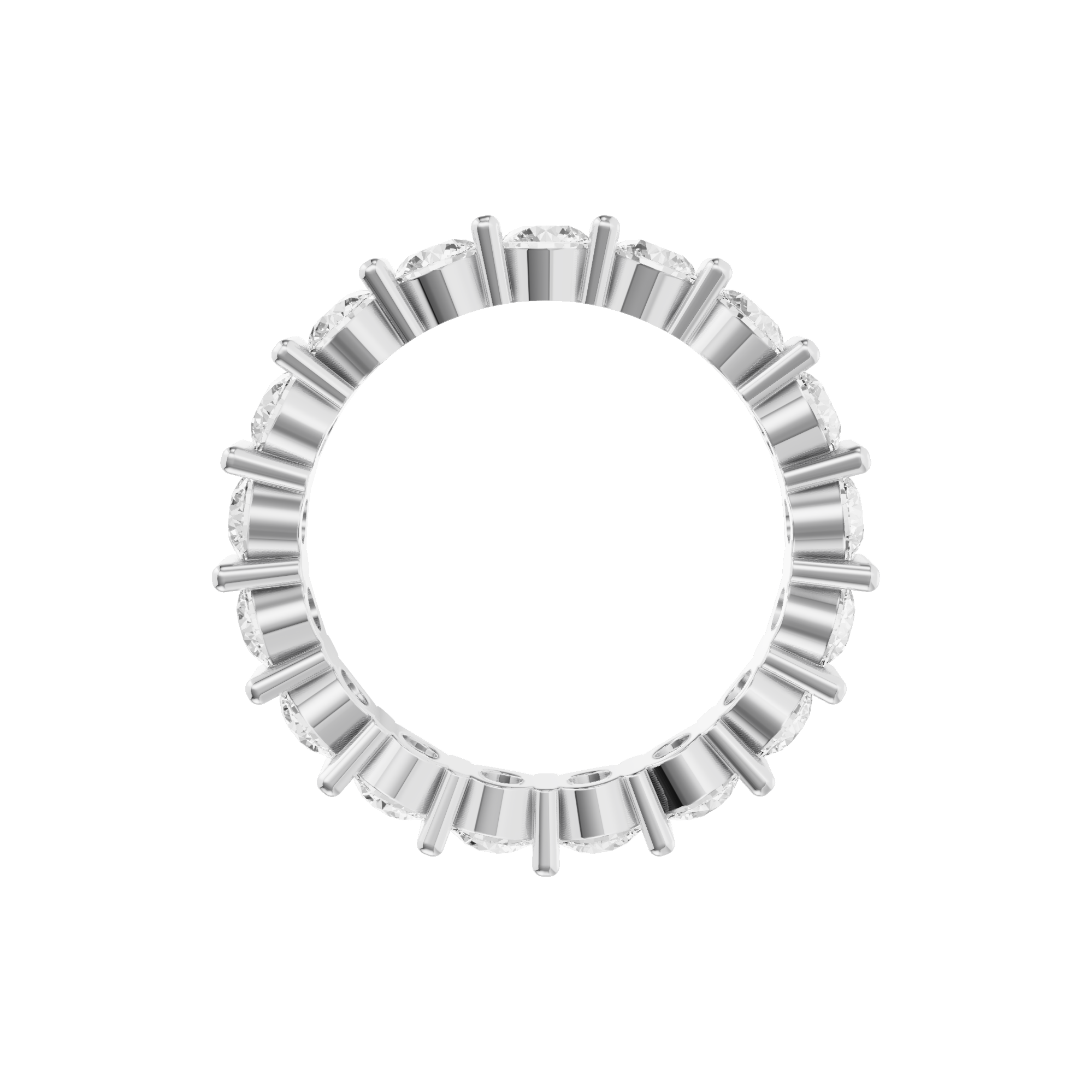 Large Round Eternity Band 2.4 CT
