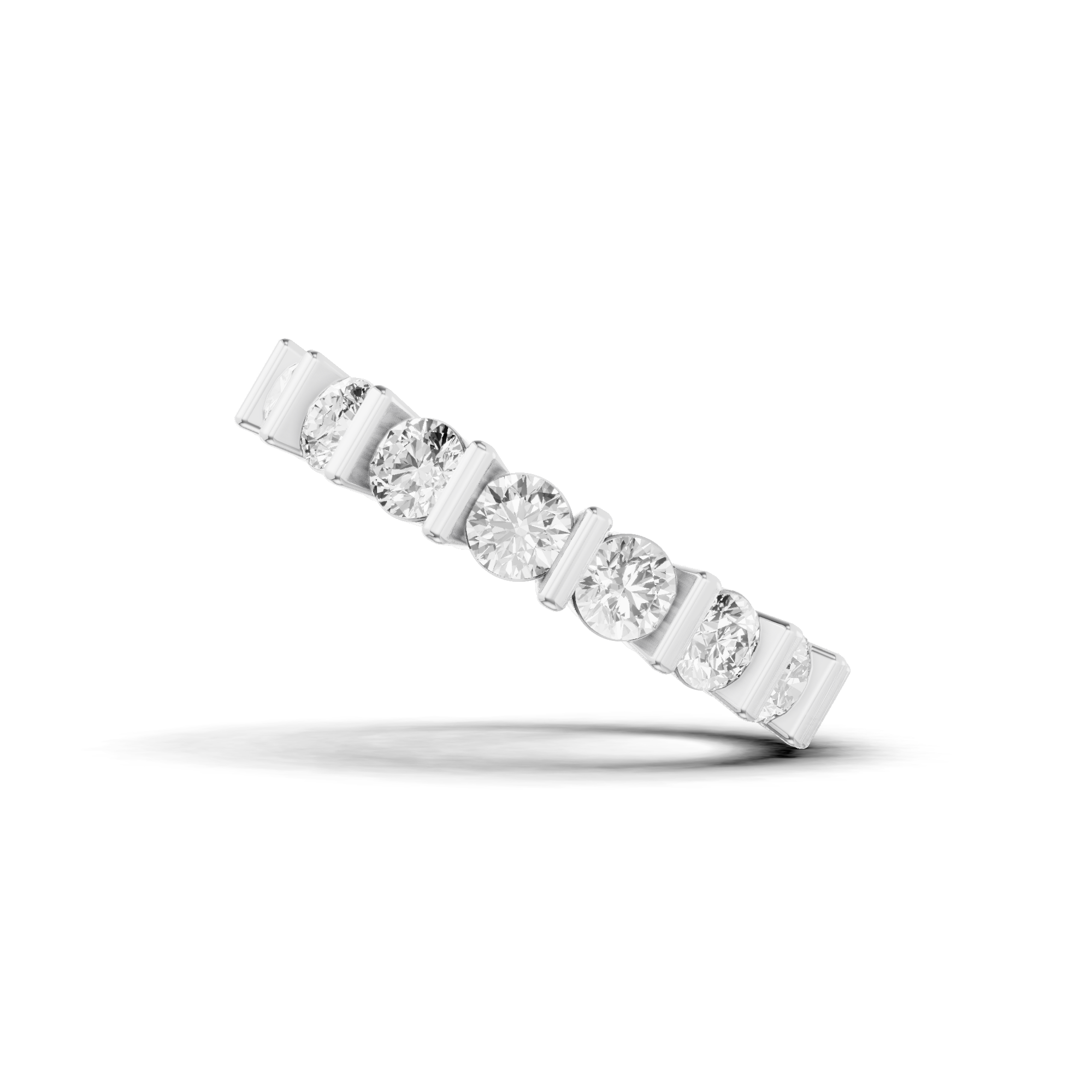 Large Round Eternity Band 2.4 CT