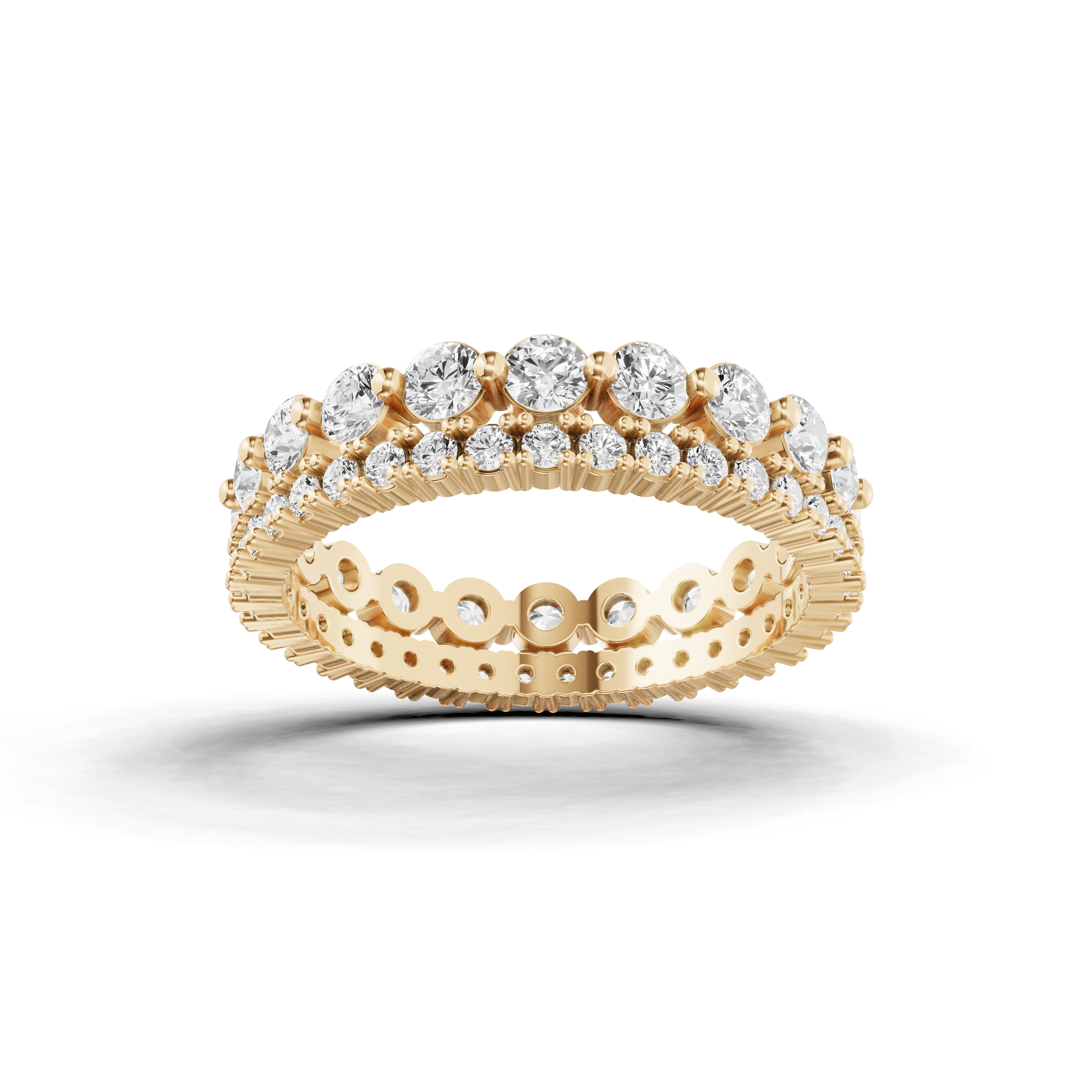 Statement Eternity Ring Set