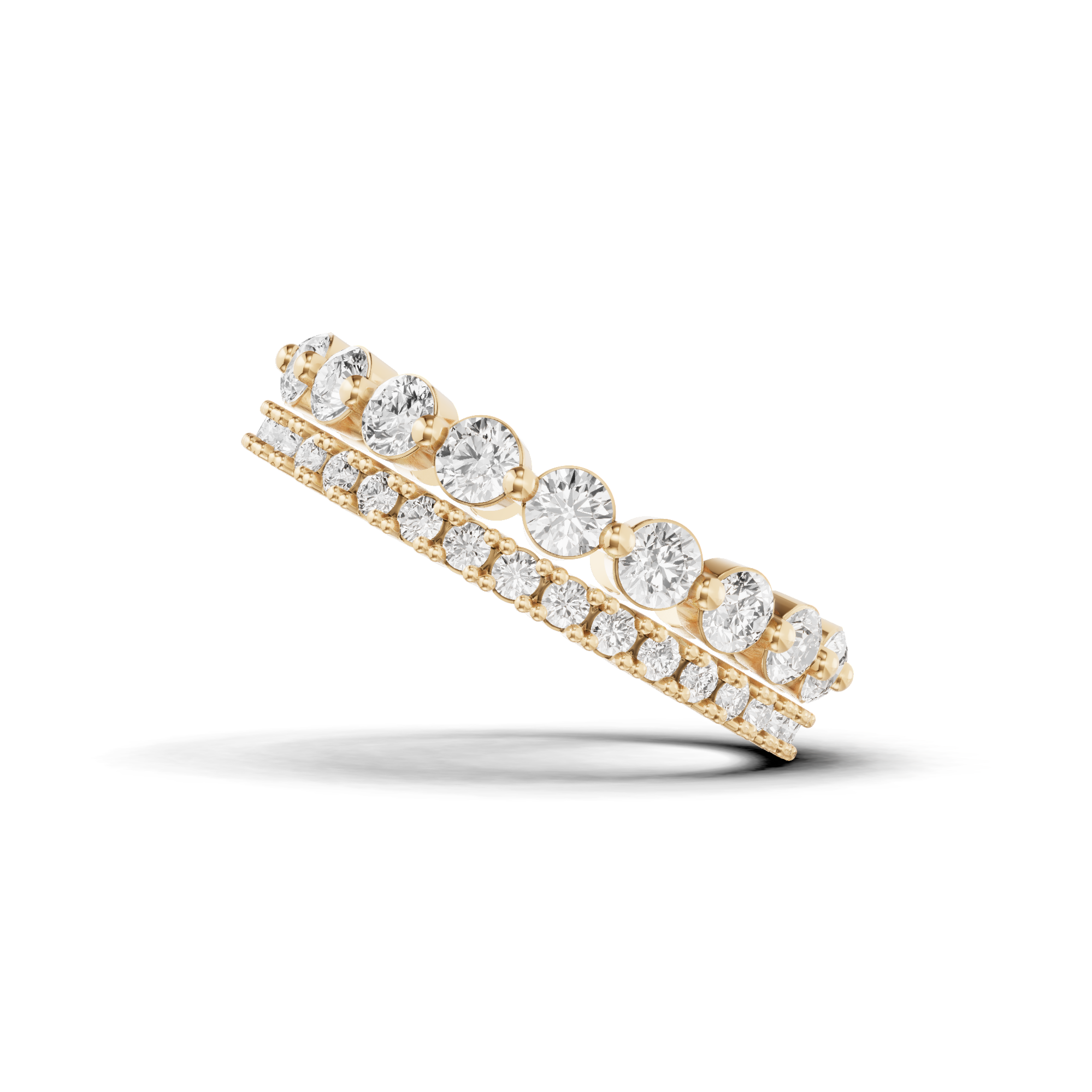 Statement Eternity Ring Set