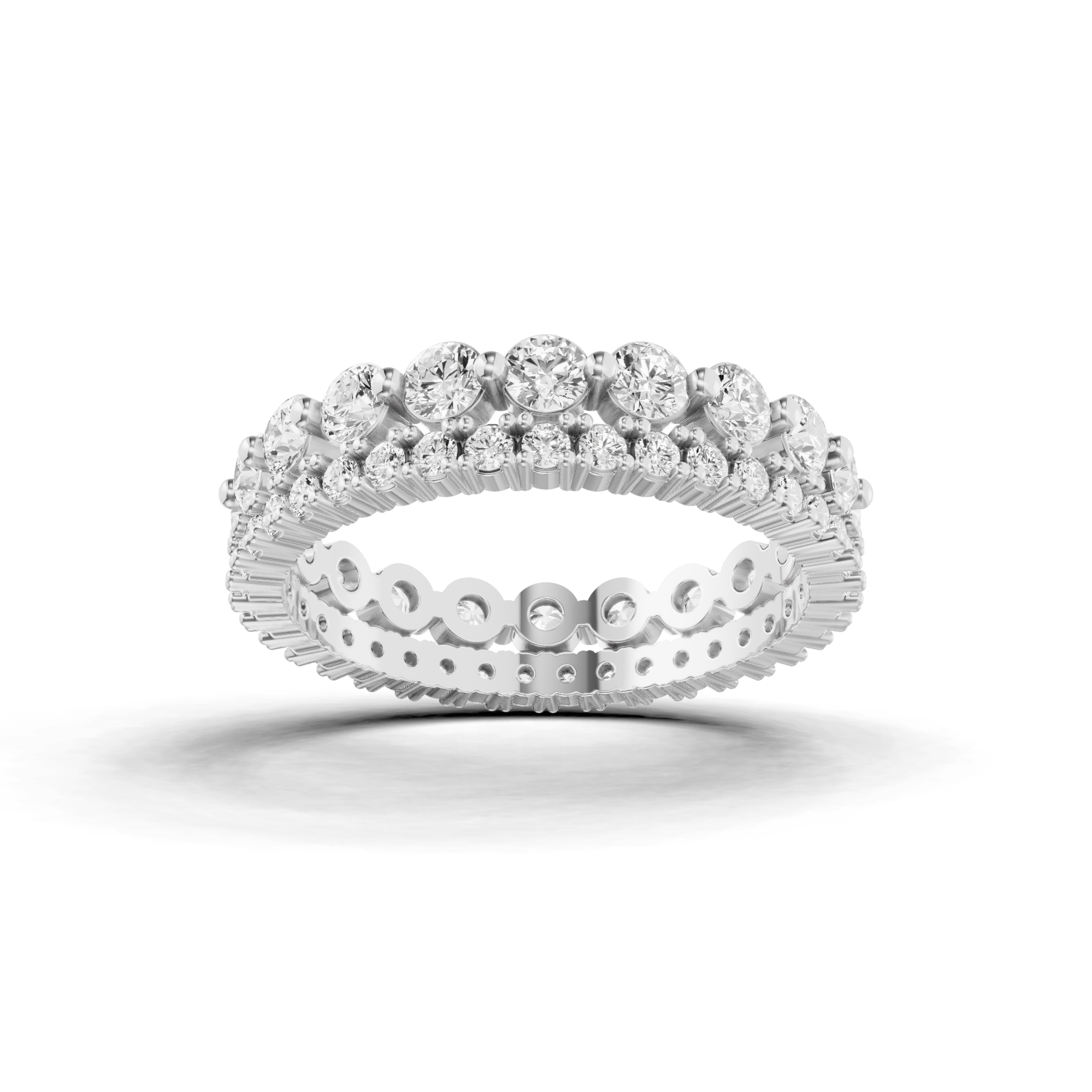 Statement Eternity Ring Set