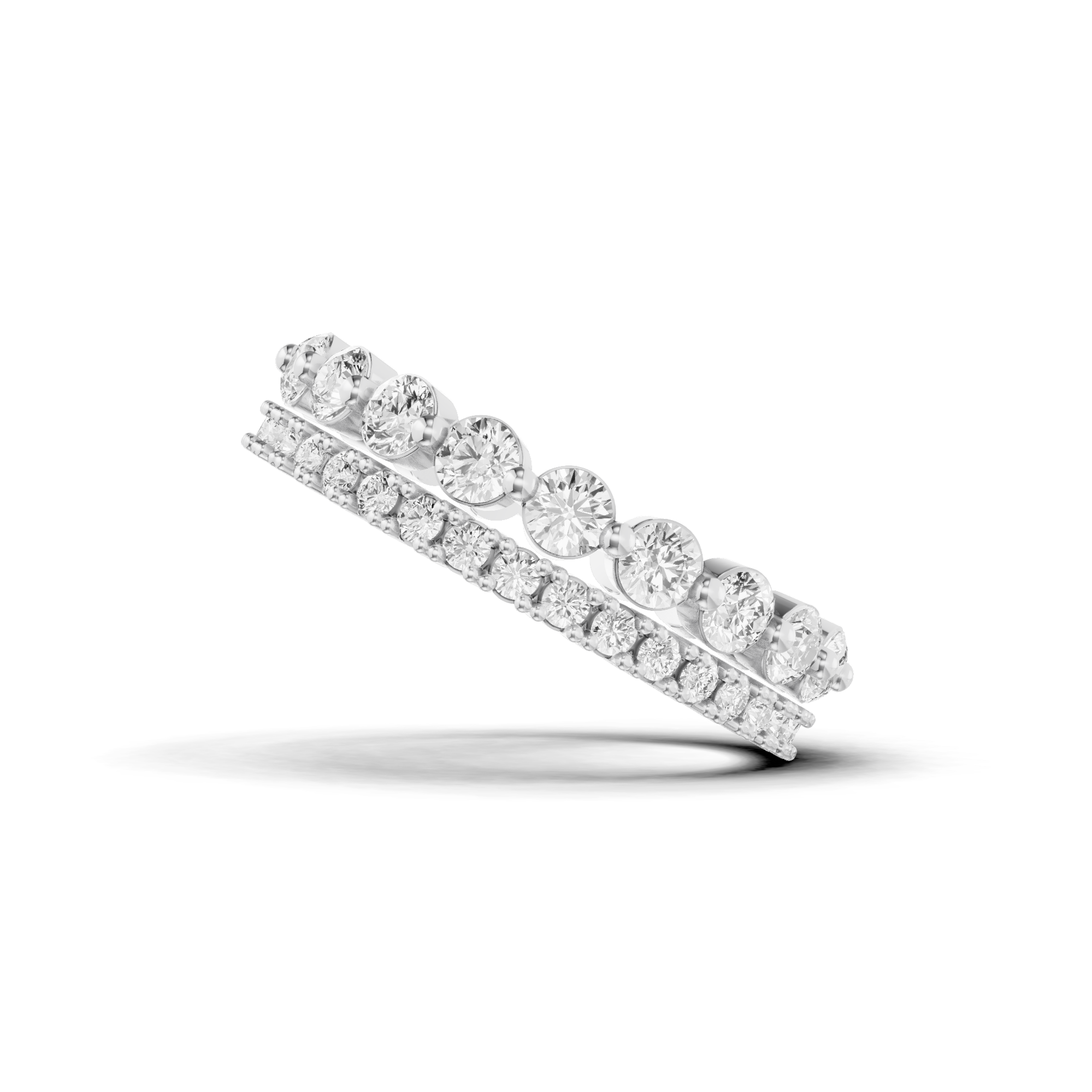 Statement Eternity Ring Set