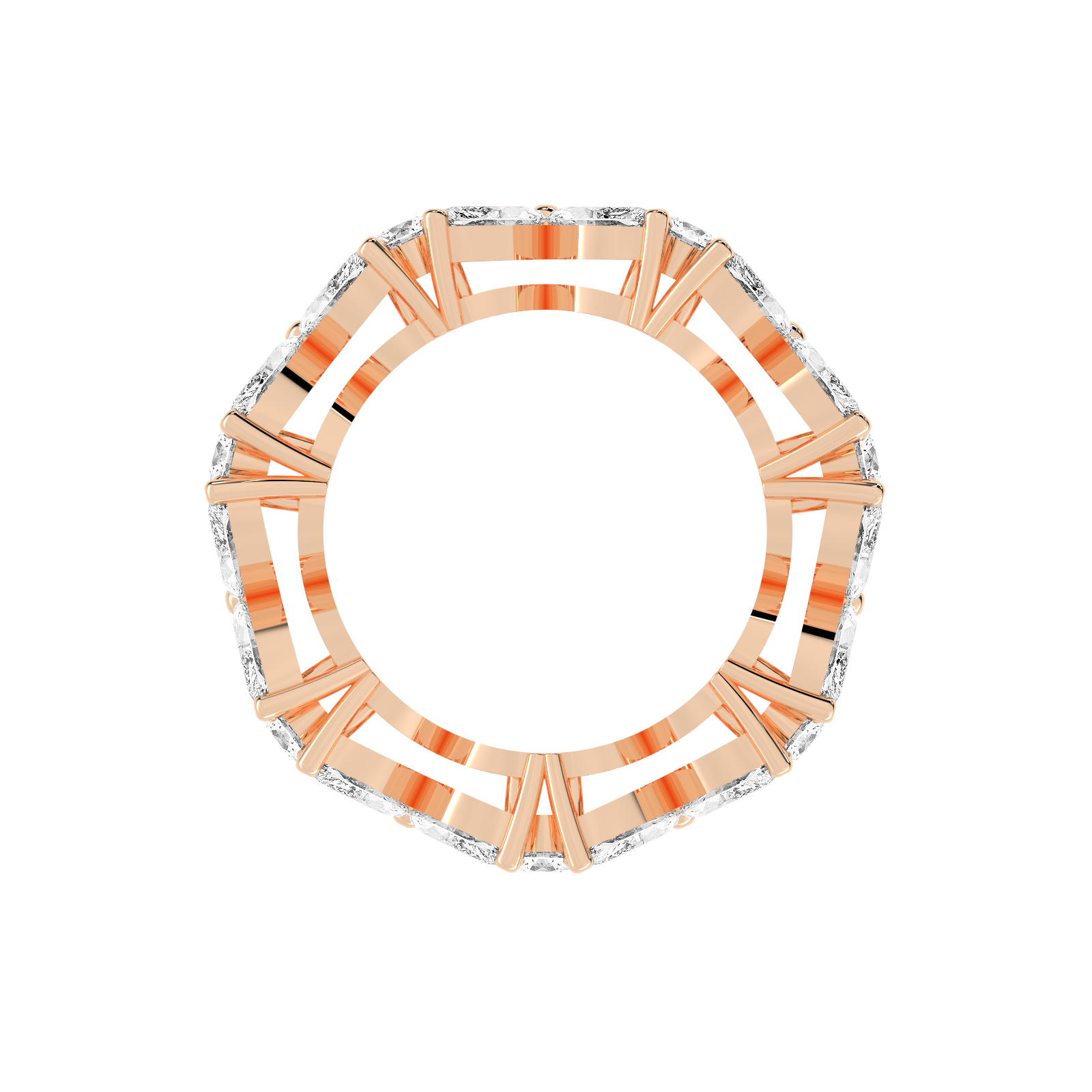 Floral Eternity Ring