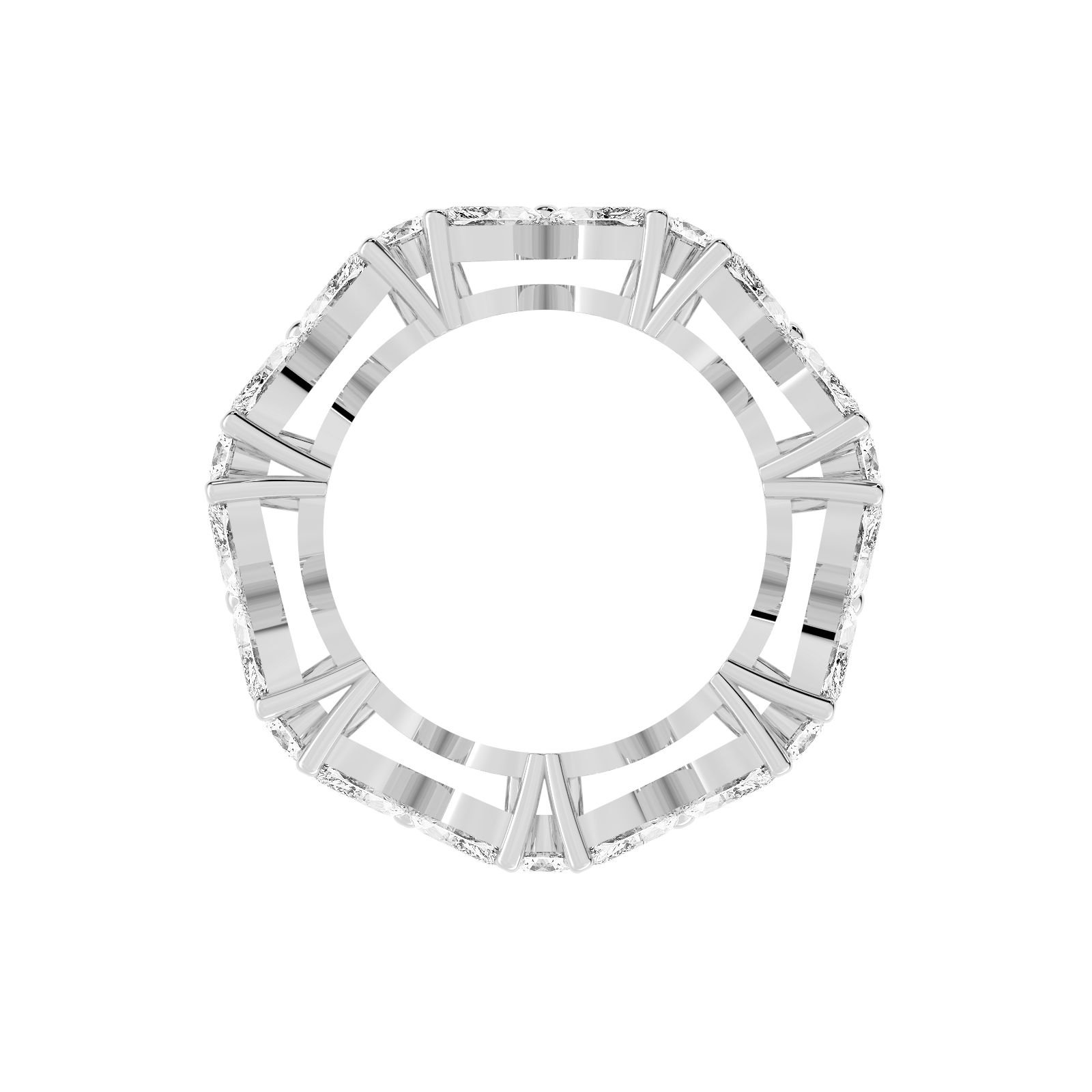Floral Eternity Ring