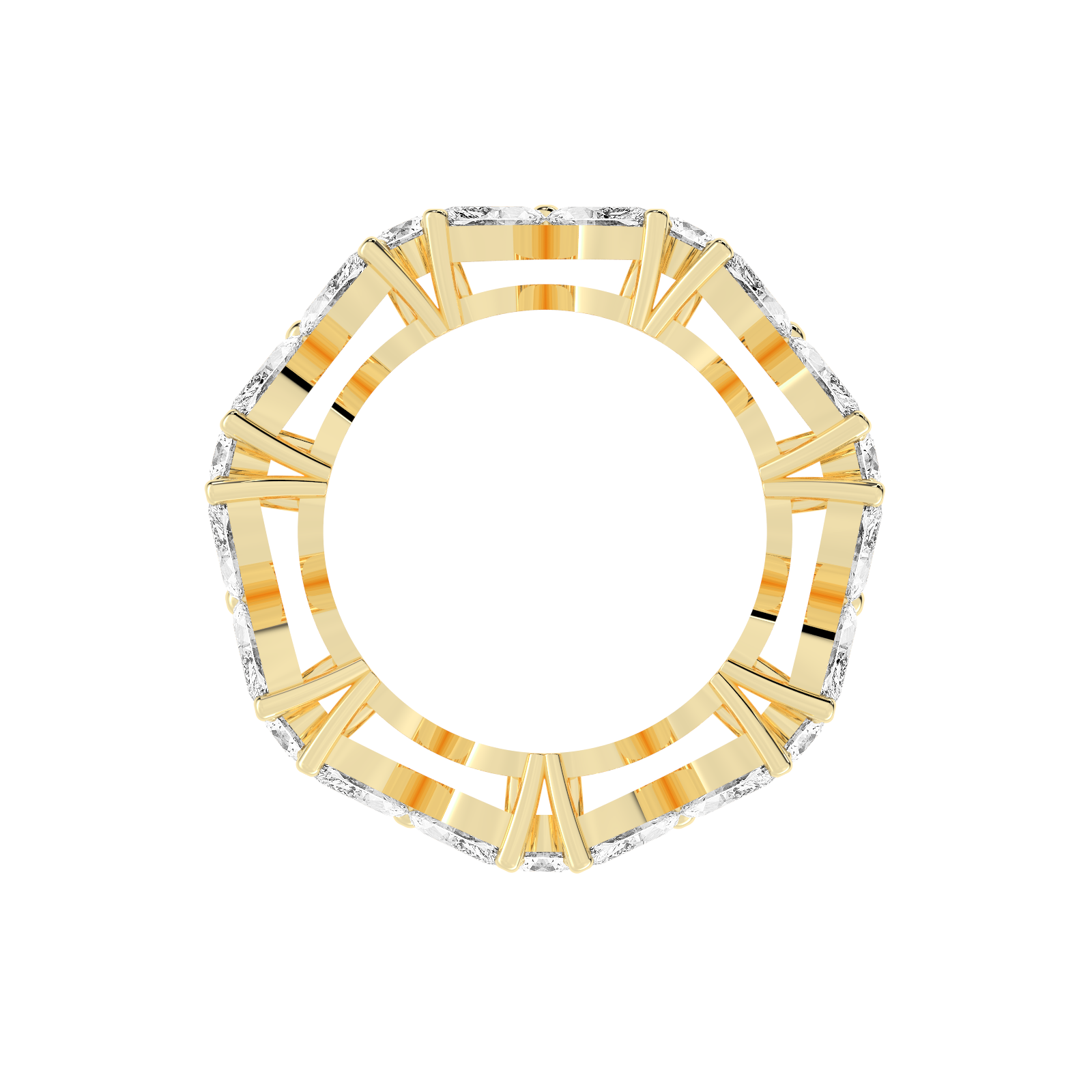 Floral Eternity Ring