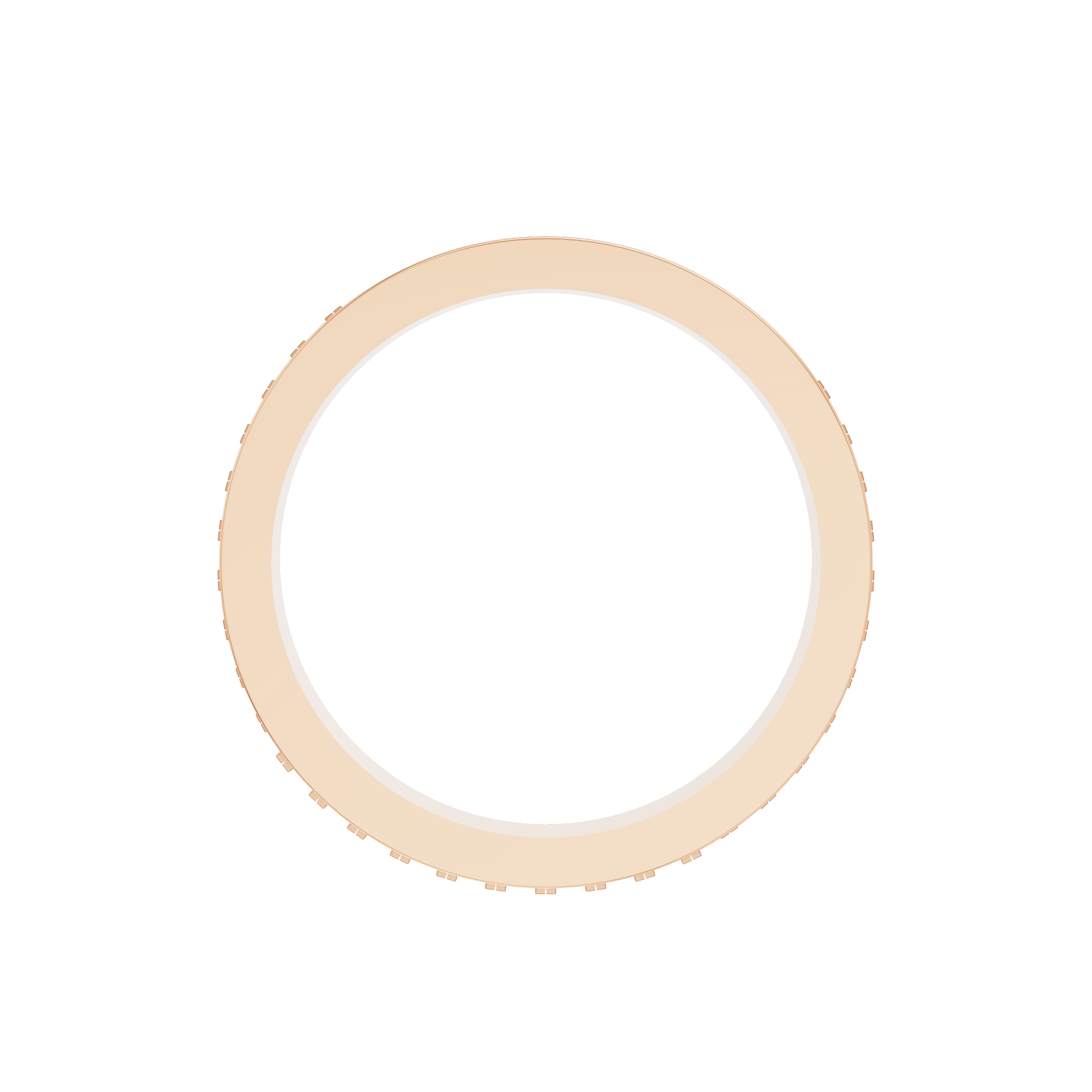 Geometric Channel Eternity Band
