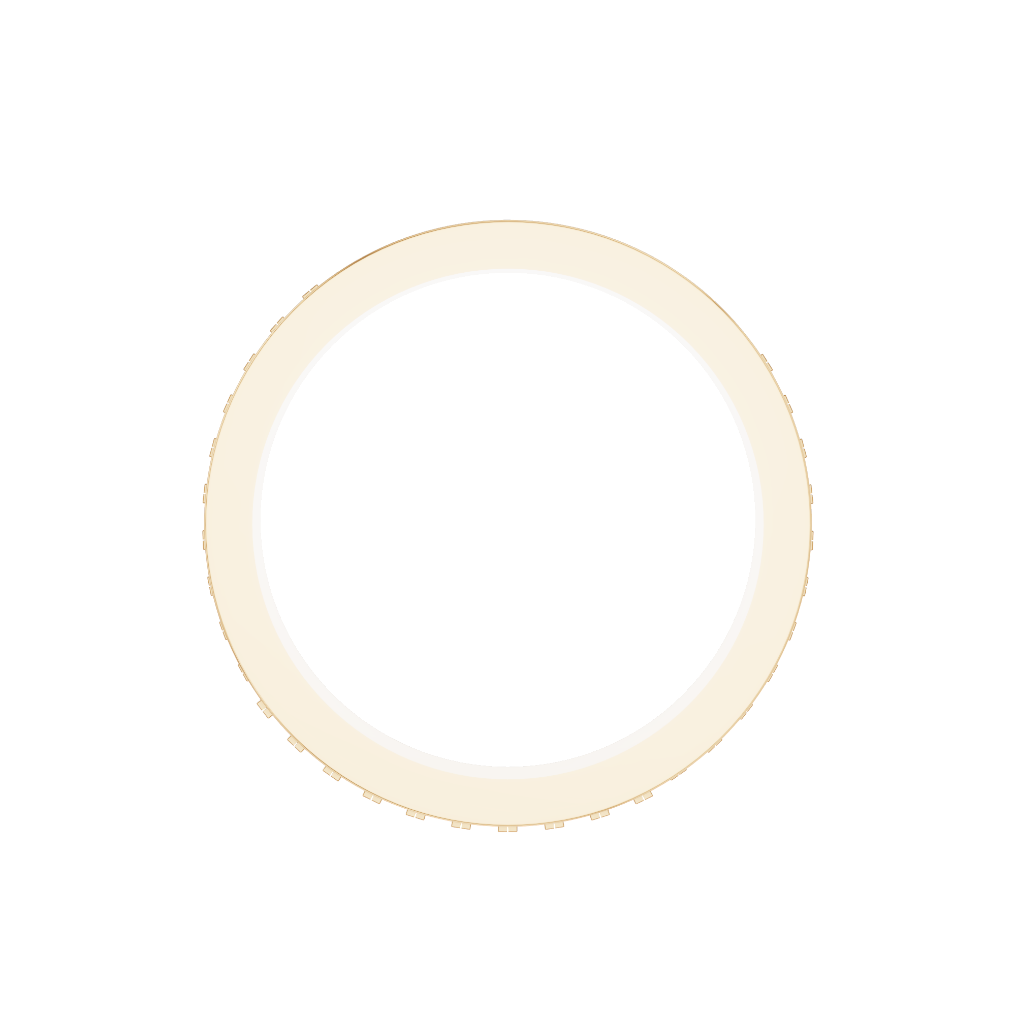 Geometric Channel Eternity Band