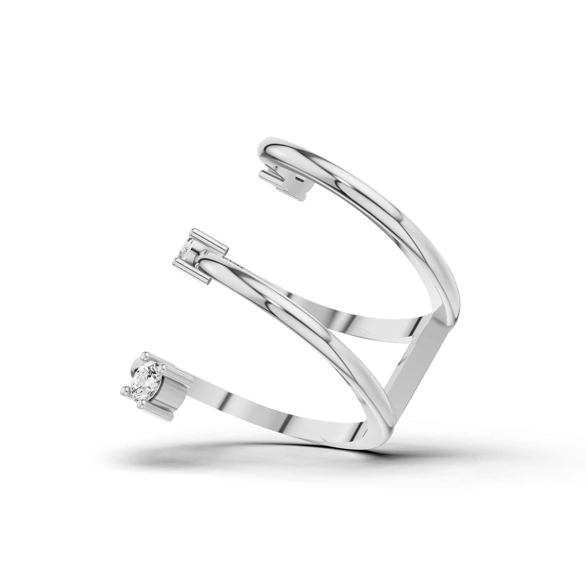 Trio Coil Dress Ring