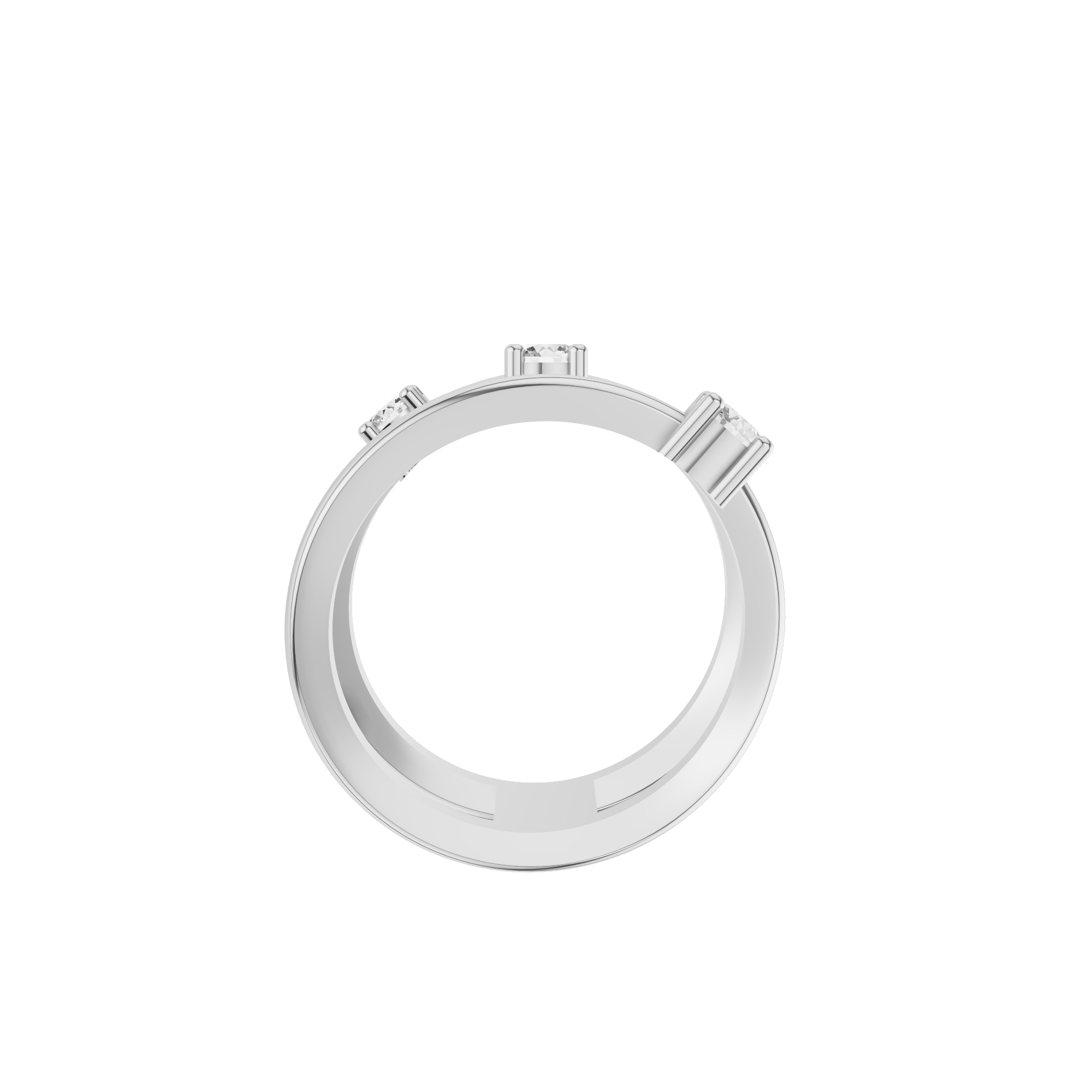 Trio Coil Dress Ring