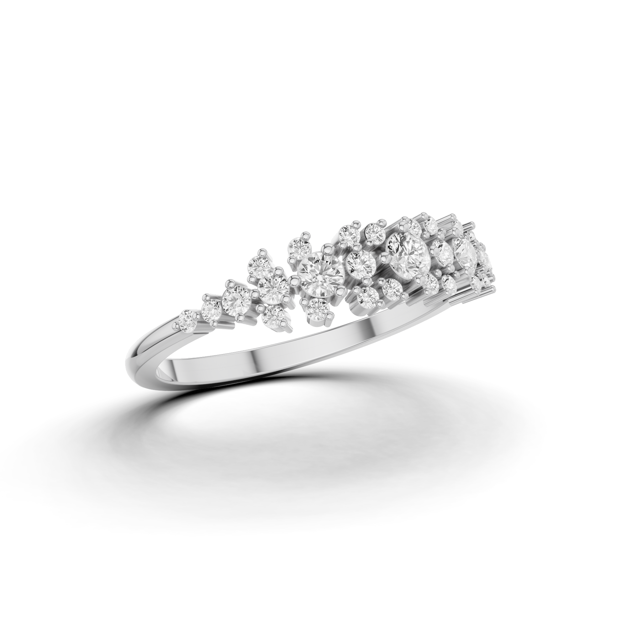 Cluster Fashion Ring