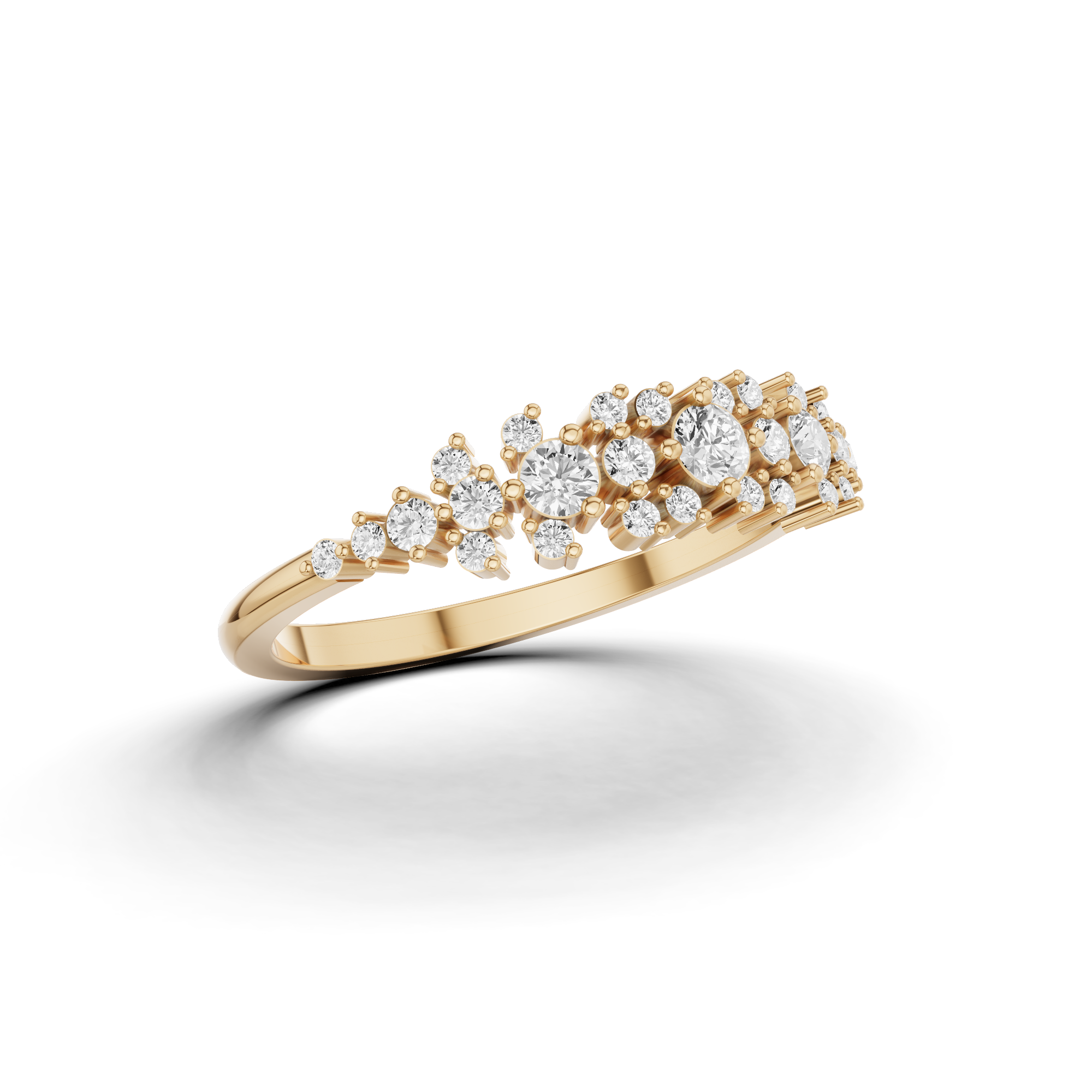 Cluster Fashion Ring